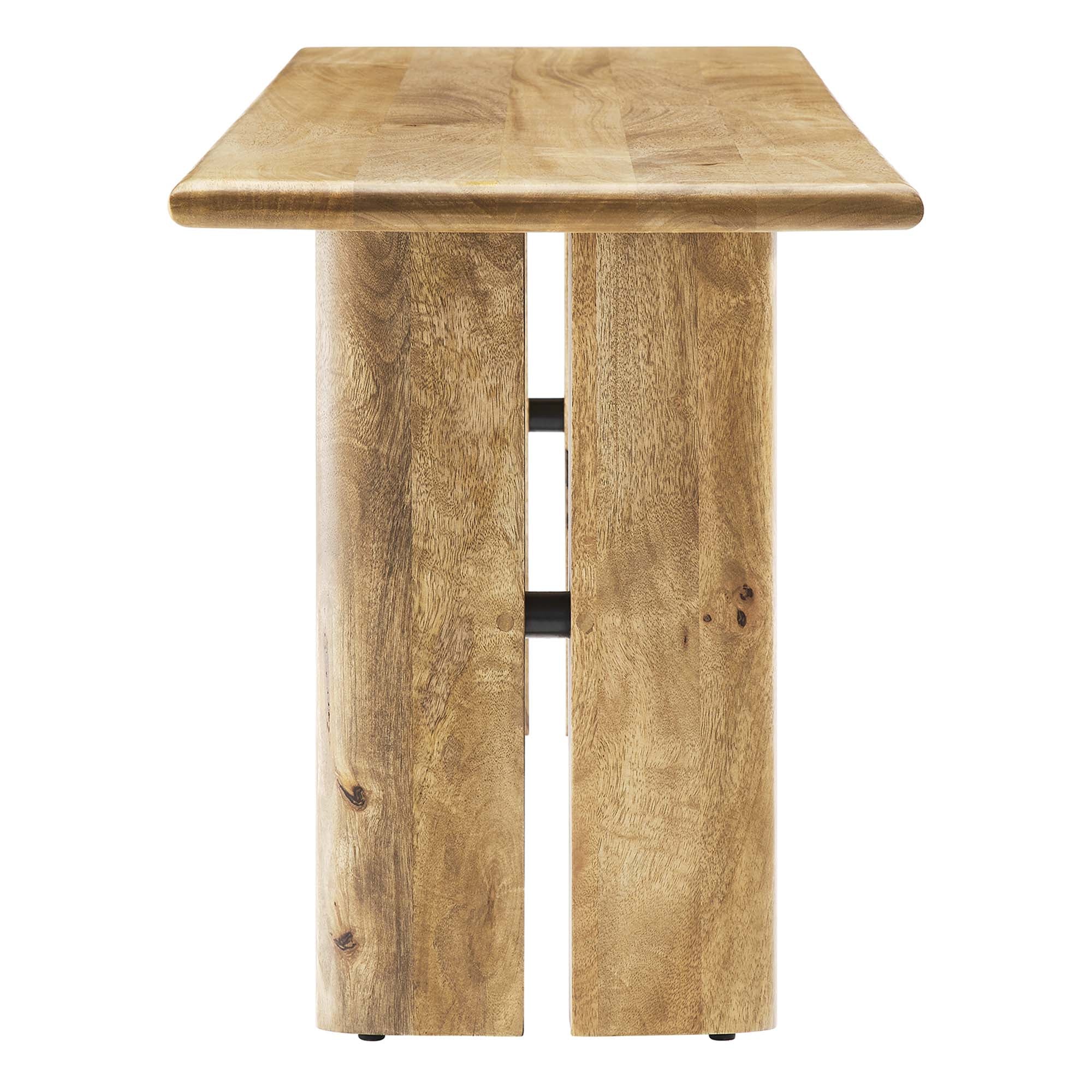 Amistad 58" Wood Bench by Modway - Image 4