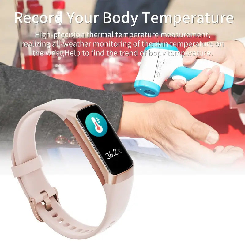 AMOLED Smart Watch Fitness Tracker Heart Rate Waterproof Sports Watch for Men Women - Image 4