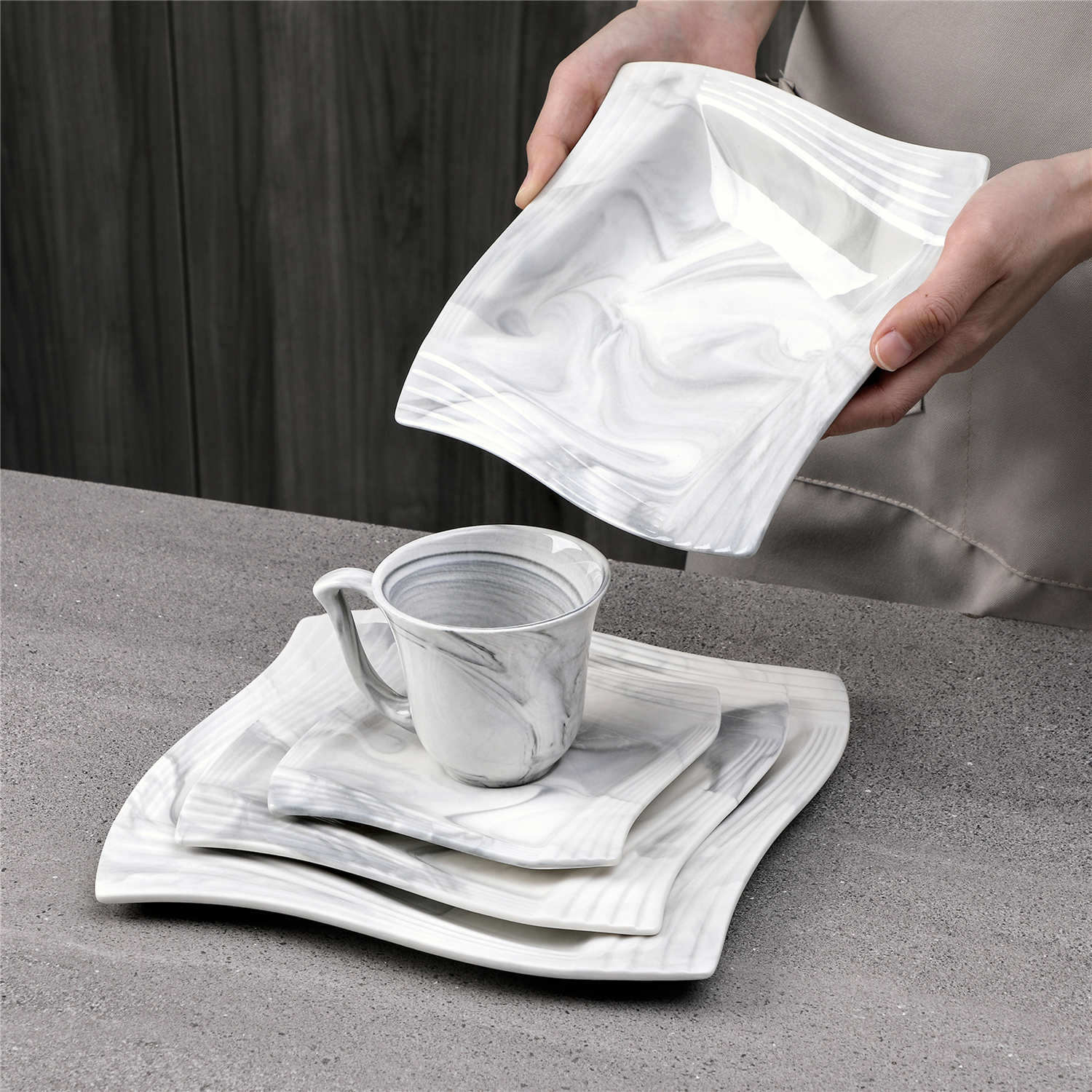 Amparo 30 Piece Dinnerware Set - Image 13