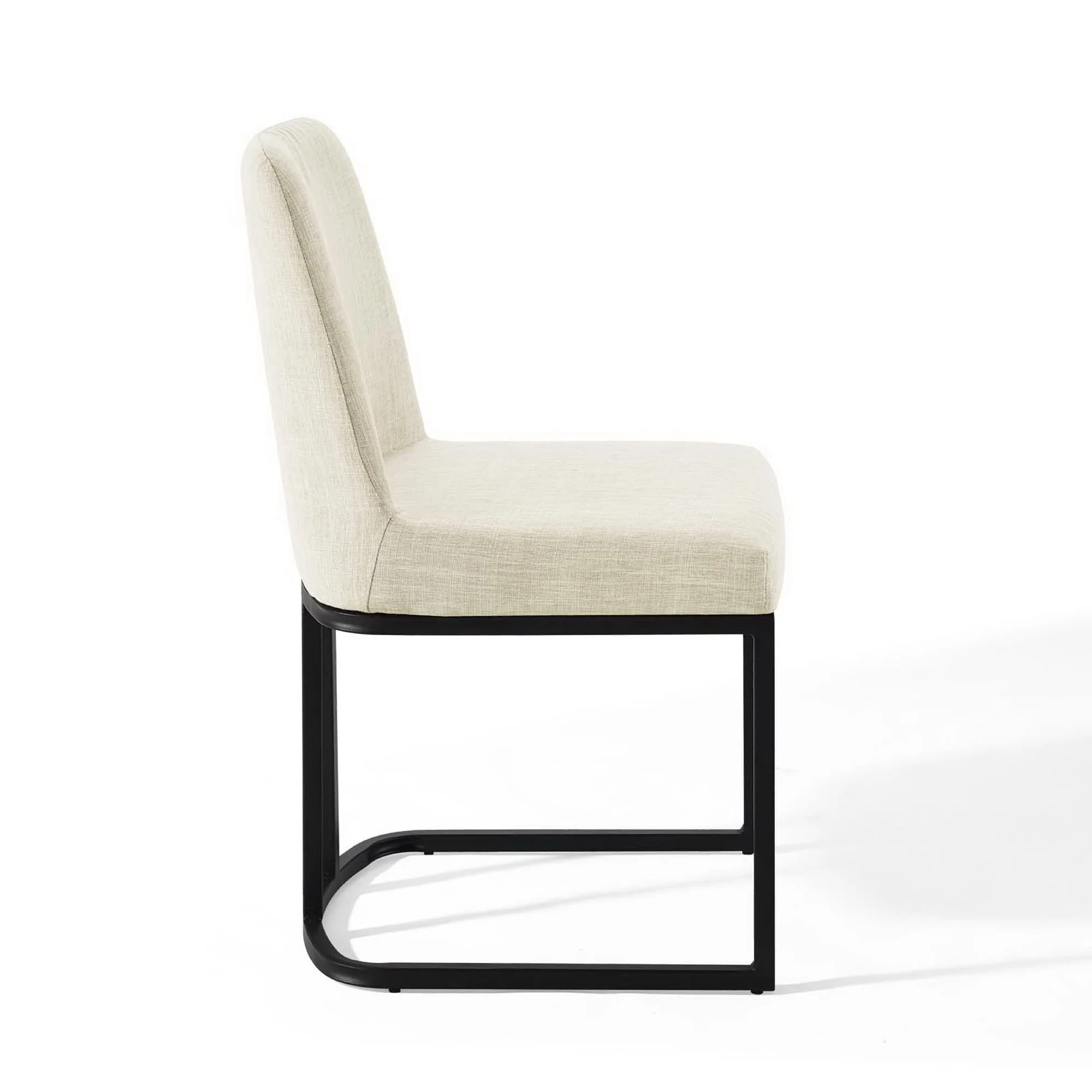 Amplify Sled Base Upholstered Fabric Dining Side Chair by Modway - Image 10