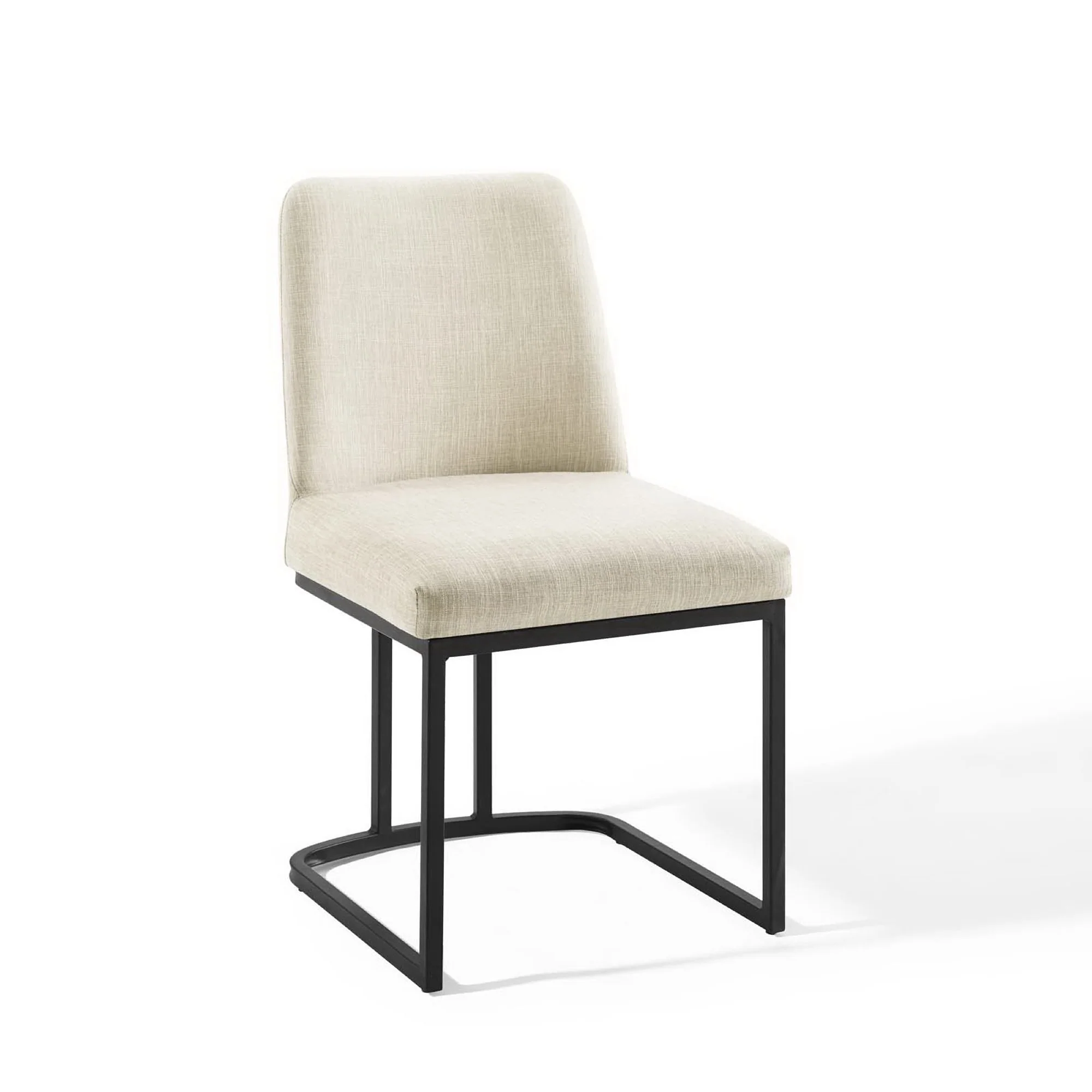 Amplify Sled Base Upholstered Fabric Dining Side Chair by Modway - Image 14