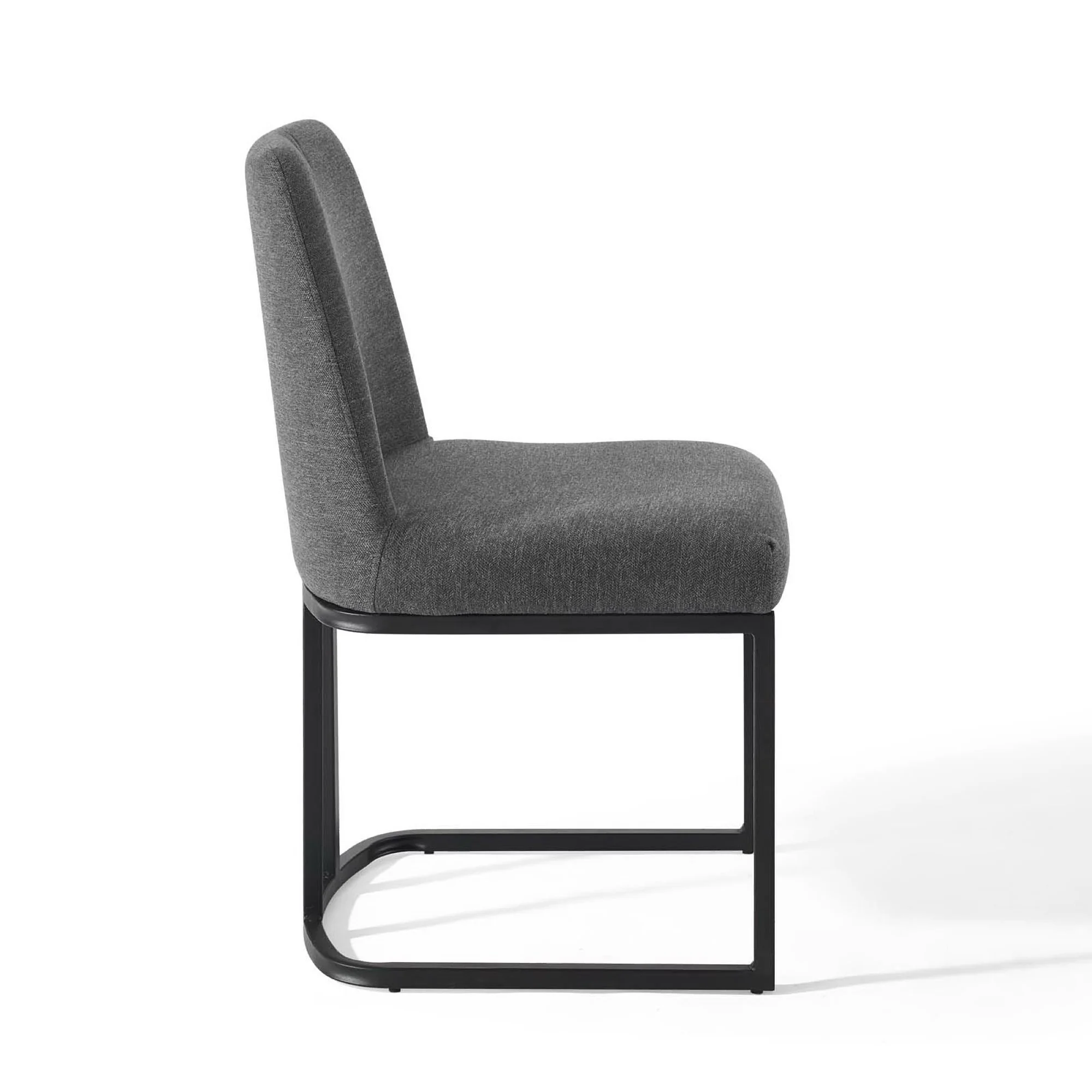 Amplify Sled Base Upholstered Fabric Dining Side Chair by Modway - Image 5