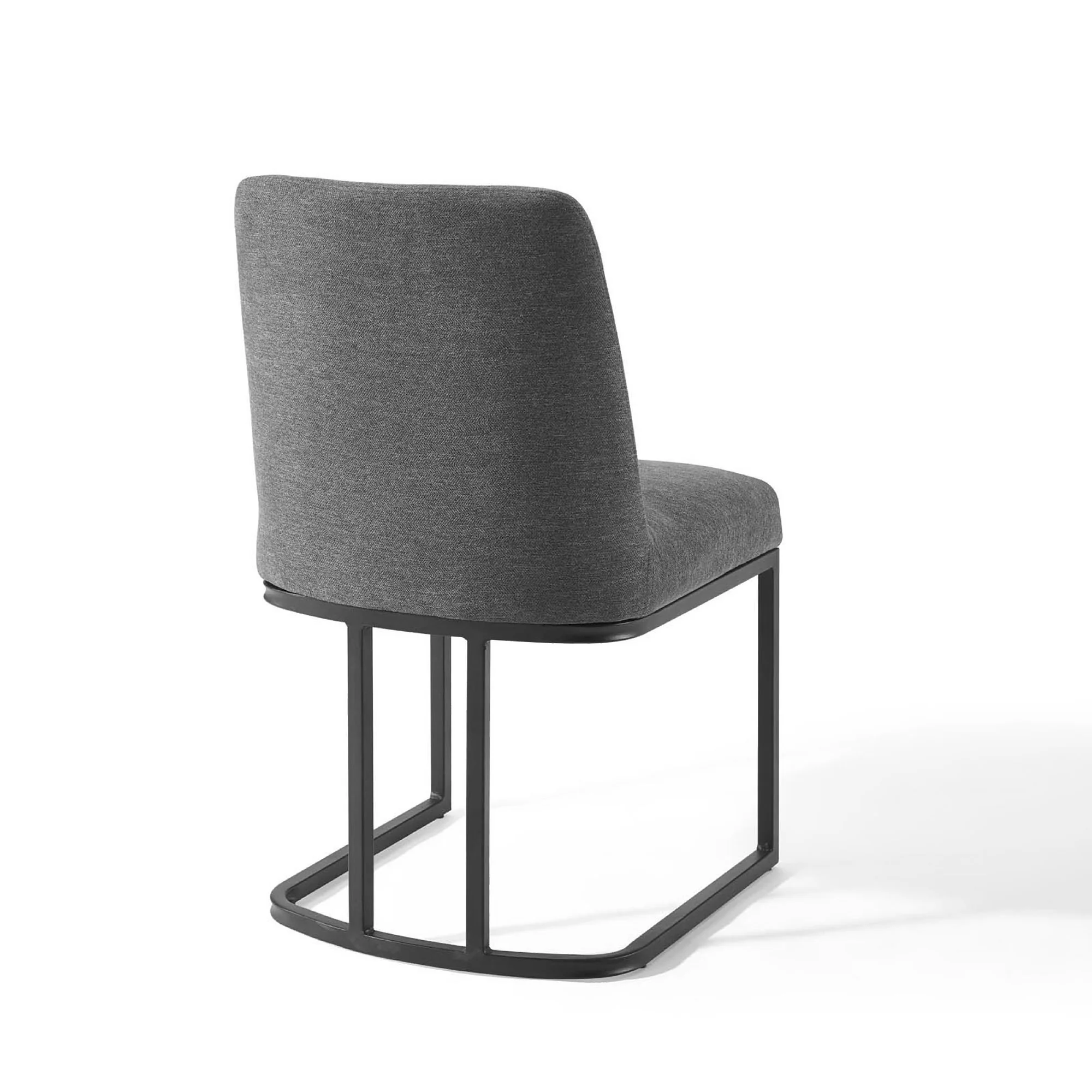 Amplify Sled Base Upholstered Fabric Dining Side Chair by Modway - Image 6