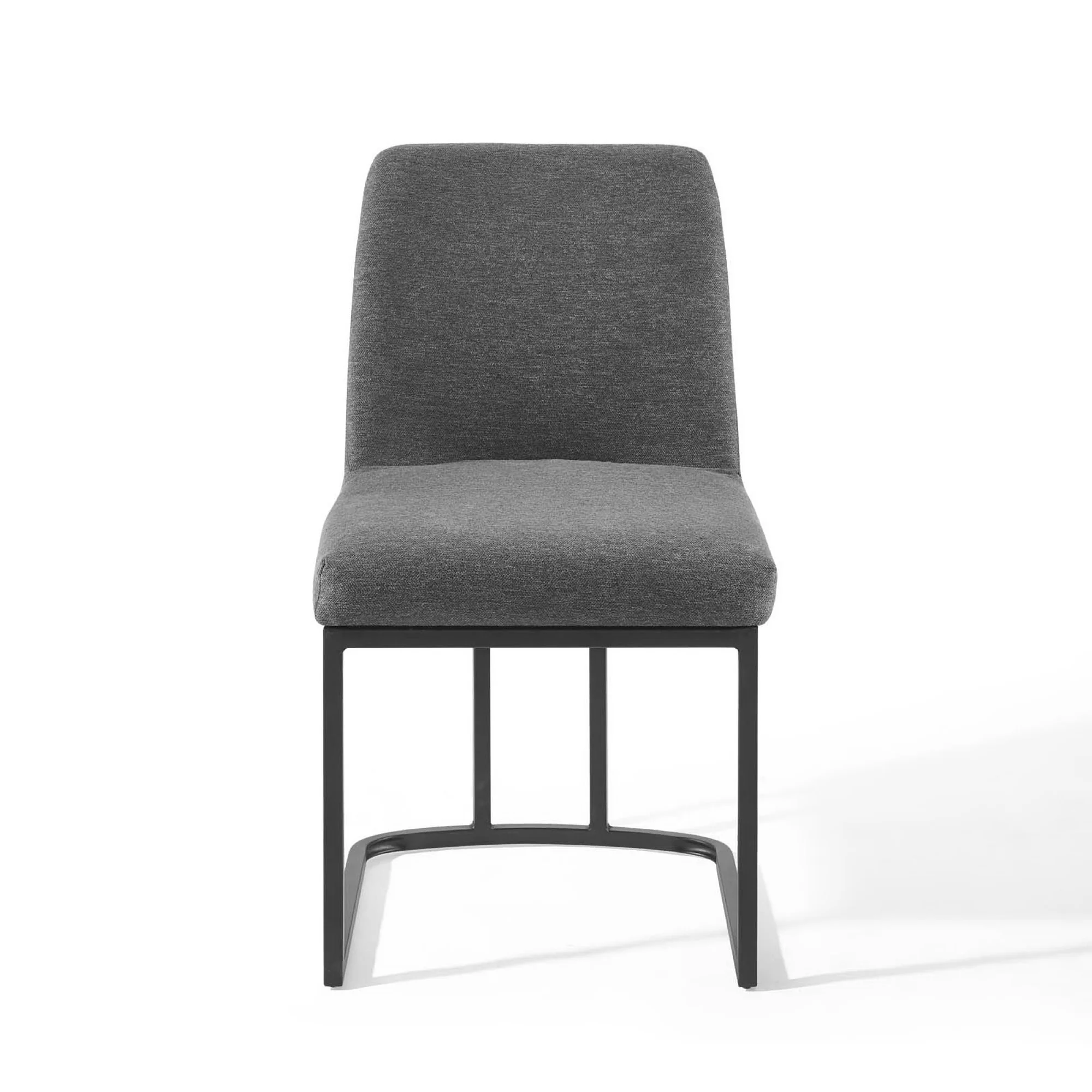 Amplify Sled Base Upholstered Fabric Dining Side Chair by Modway - Image 7