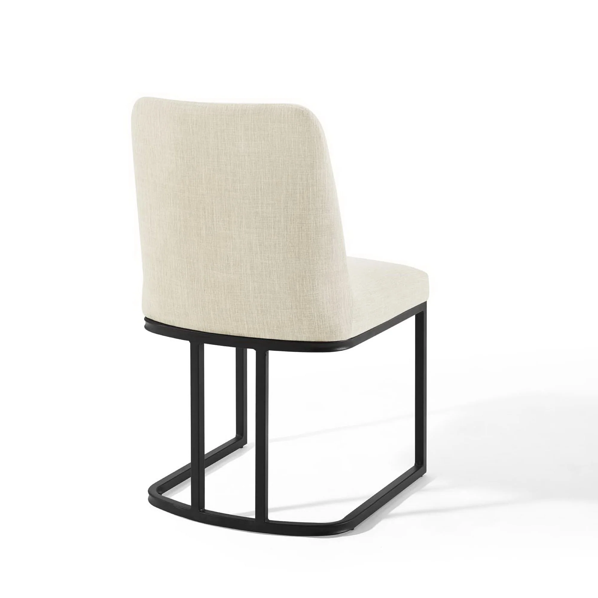 Amplify Sled Base Upholstered Fabric Dining Side Chair by Modway - Image 9