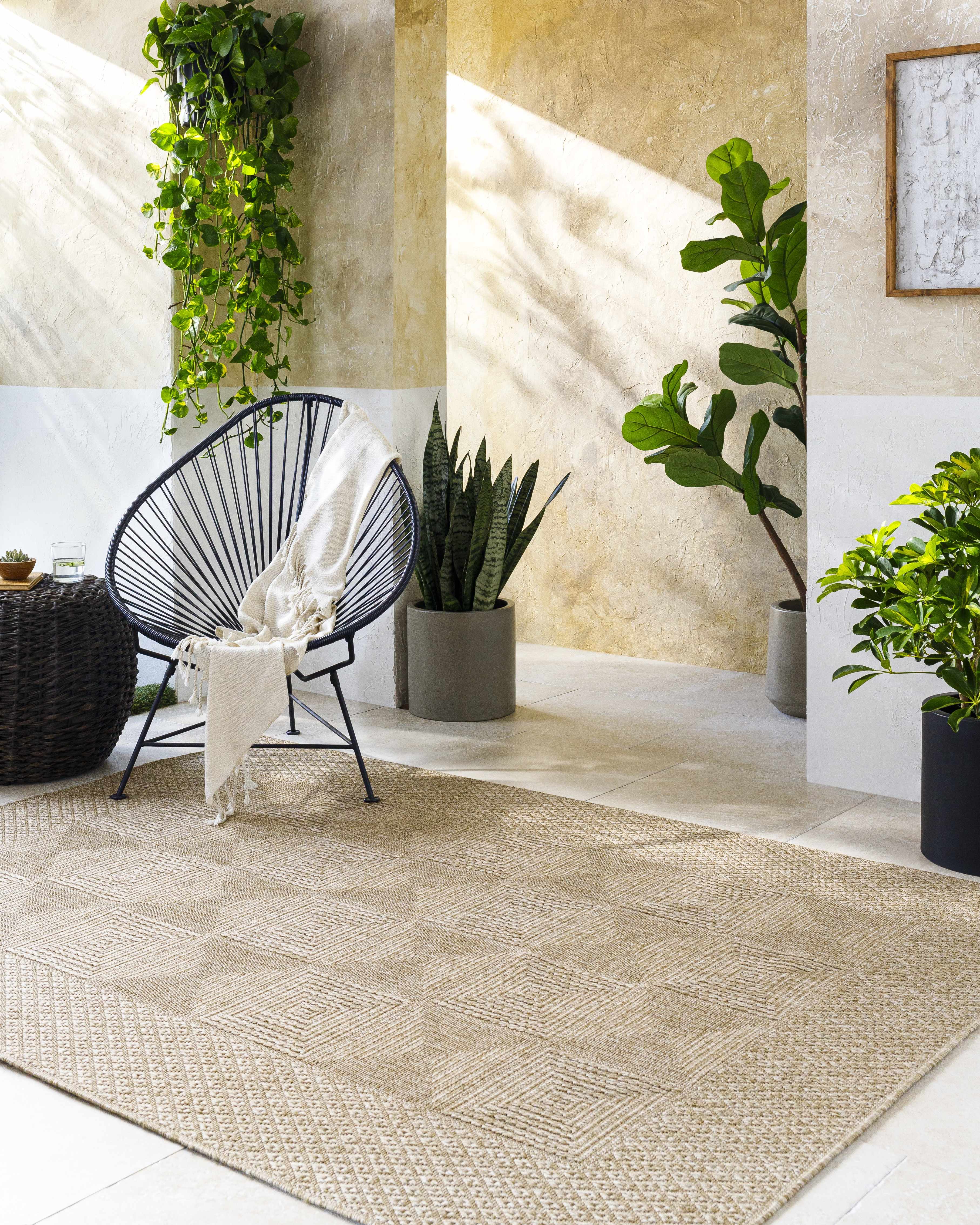 Anabia Brown Area Rug - Image 2