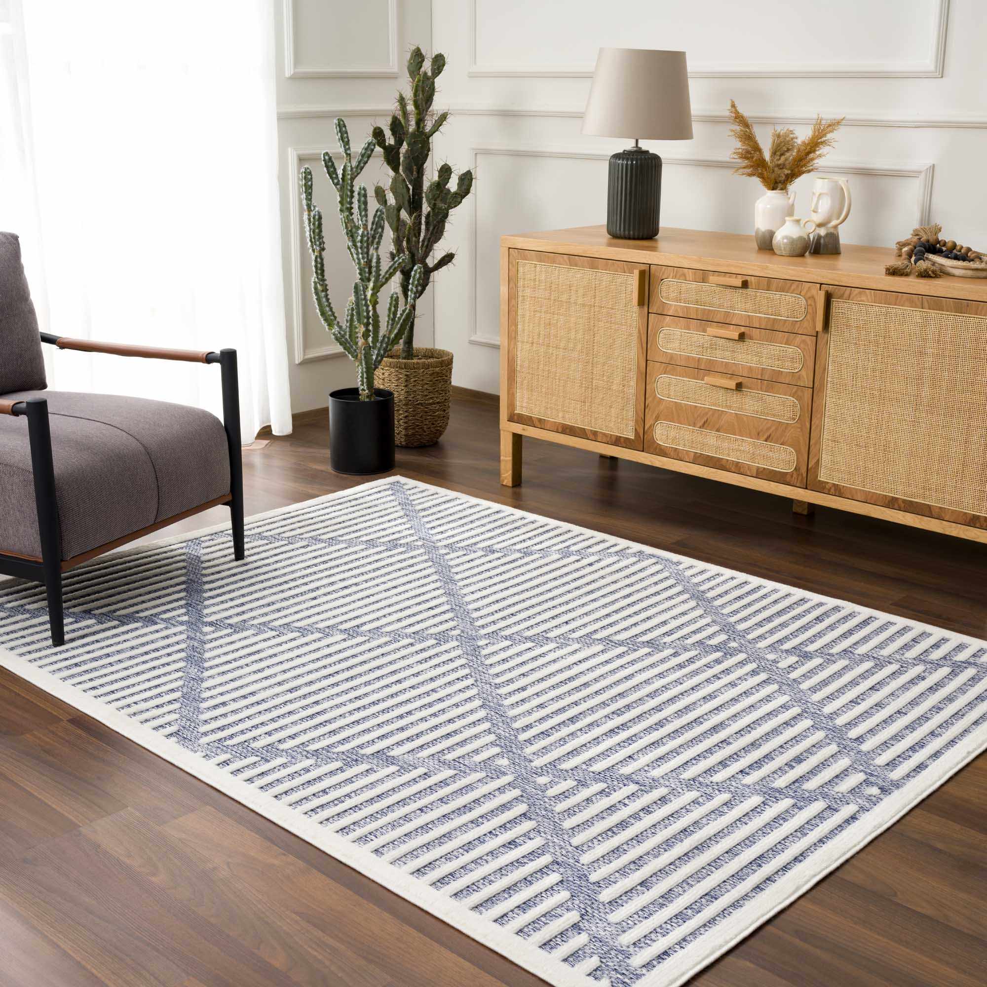 Anah Blue Outdoor Rug - Image 16