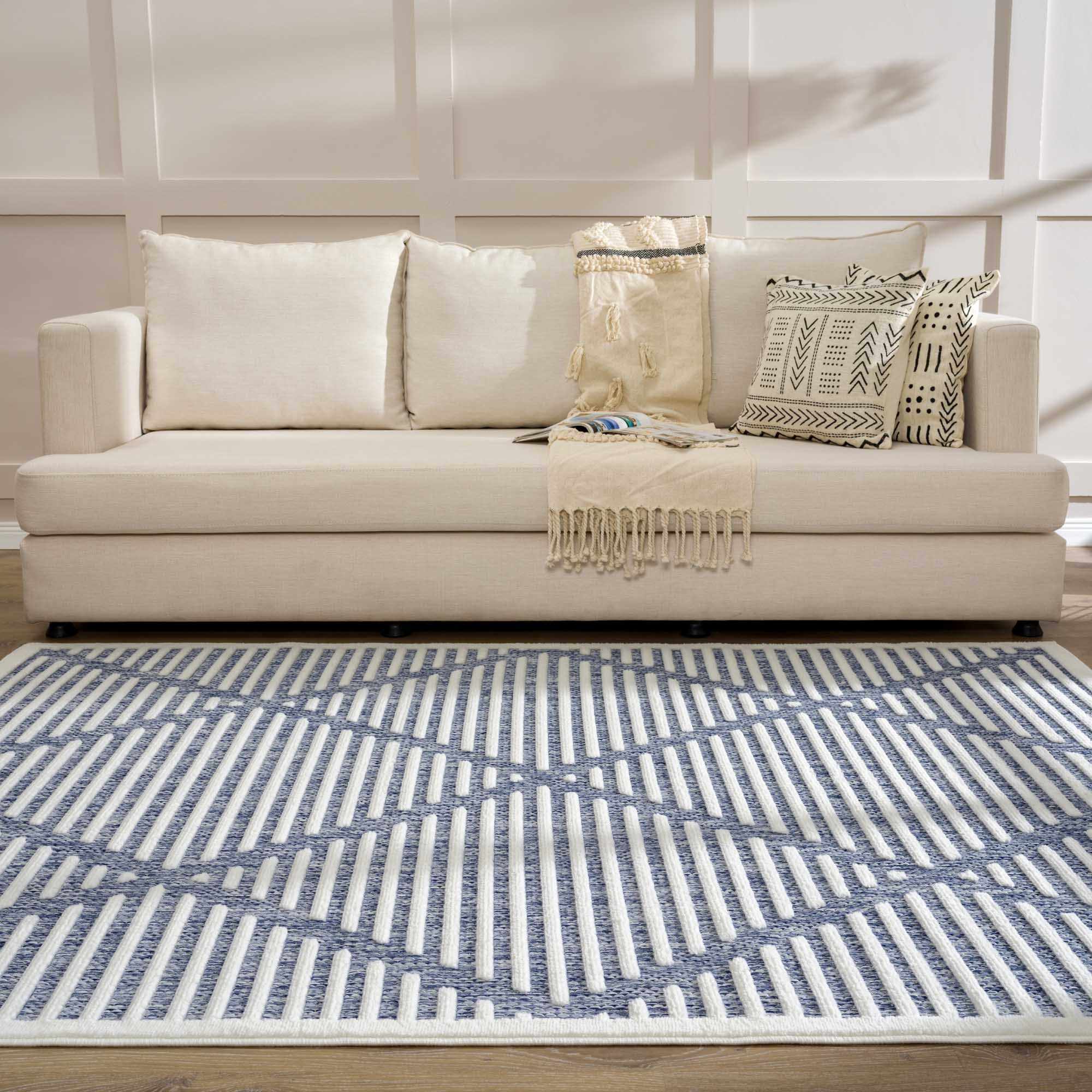 Anah Blue Outdoor Rug - Image 3