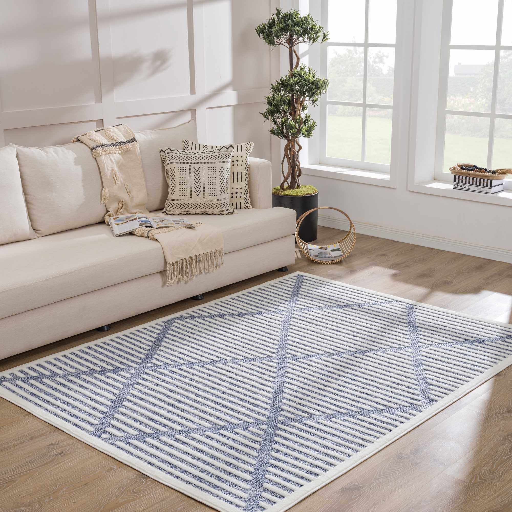 Anah Blue Outdoor Rug - Image 9