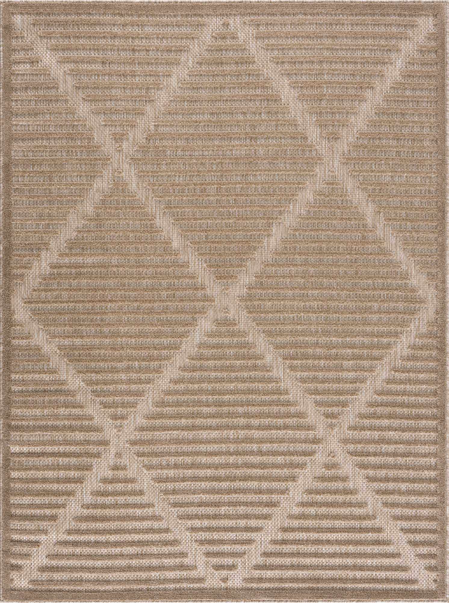 Anah Tan Outdoor Rug - Clearance - Image 2
