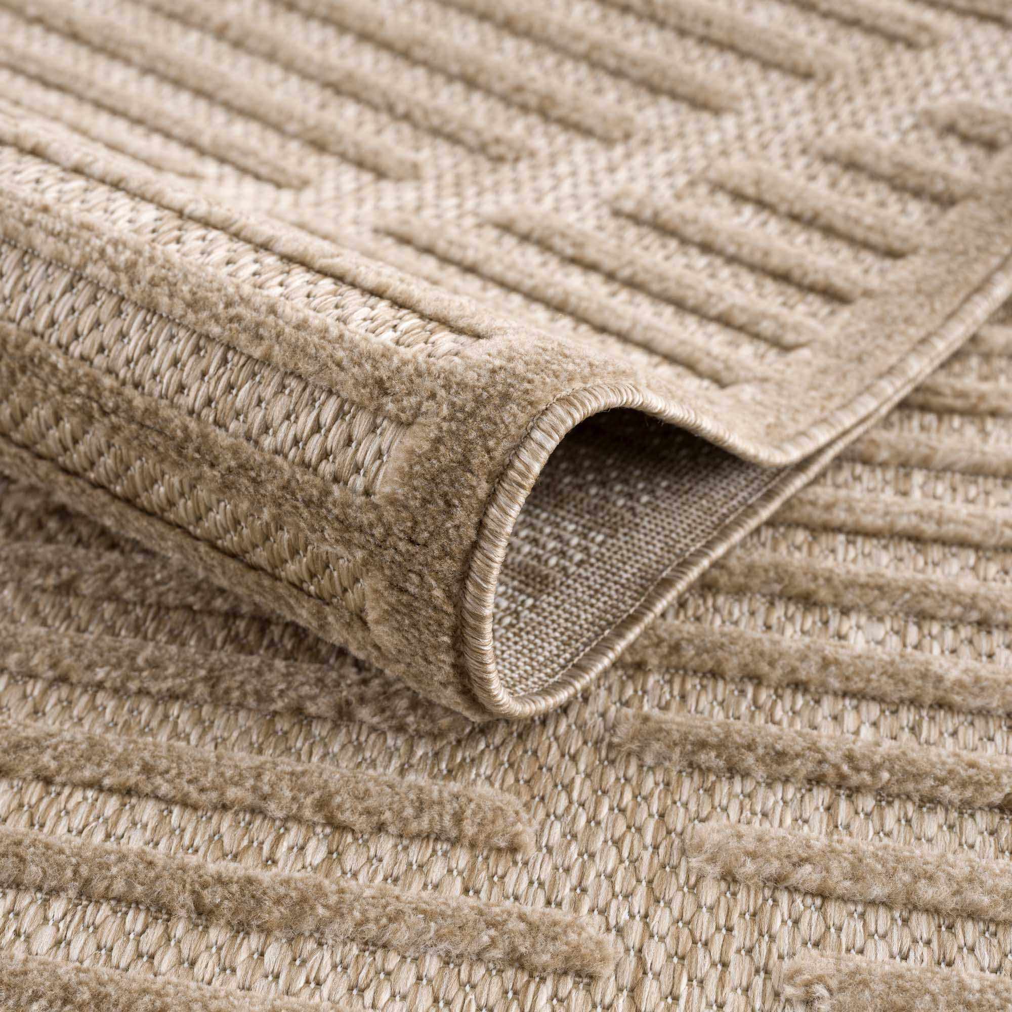 Anah Tan Outdoor Rug - Clearance - Image 6
