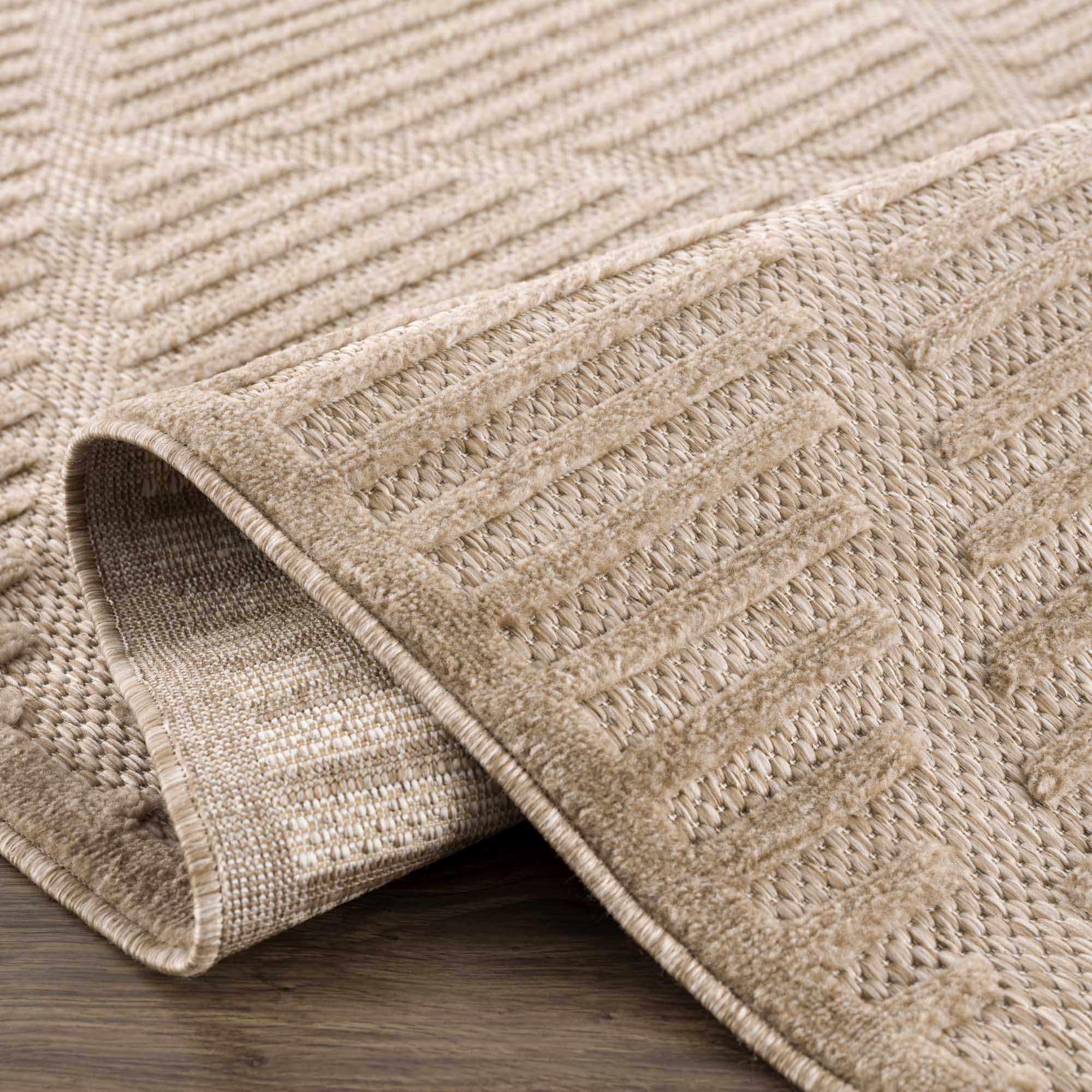 Anah Tan Outdoor Rug - Clearance - Image 7
