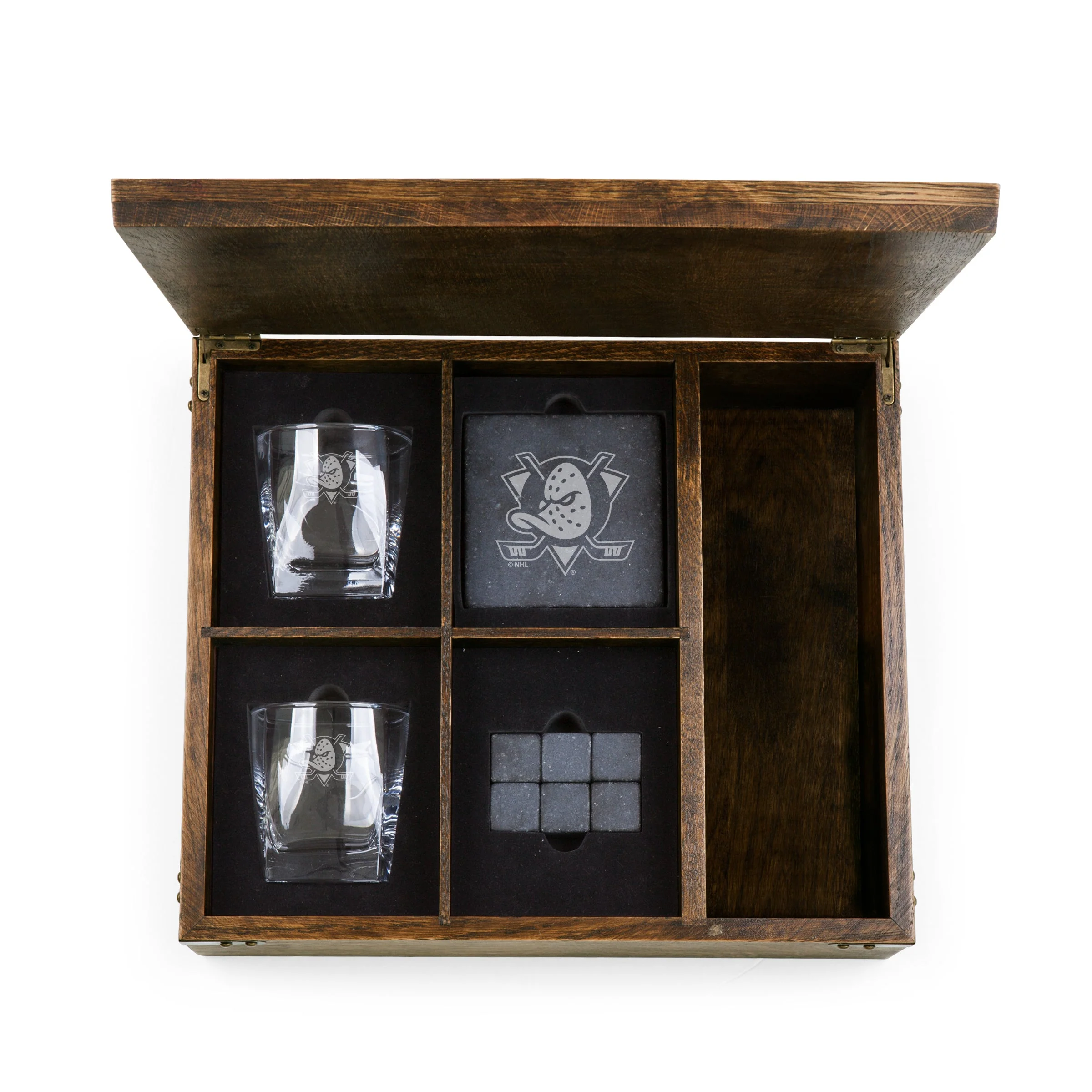 Anaheim Ducks - Whiskey Box Gift Set - Image 2