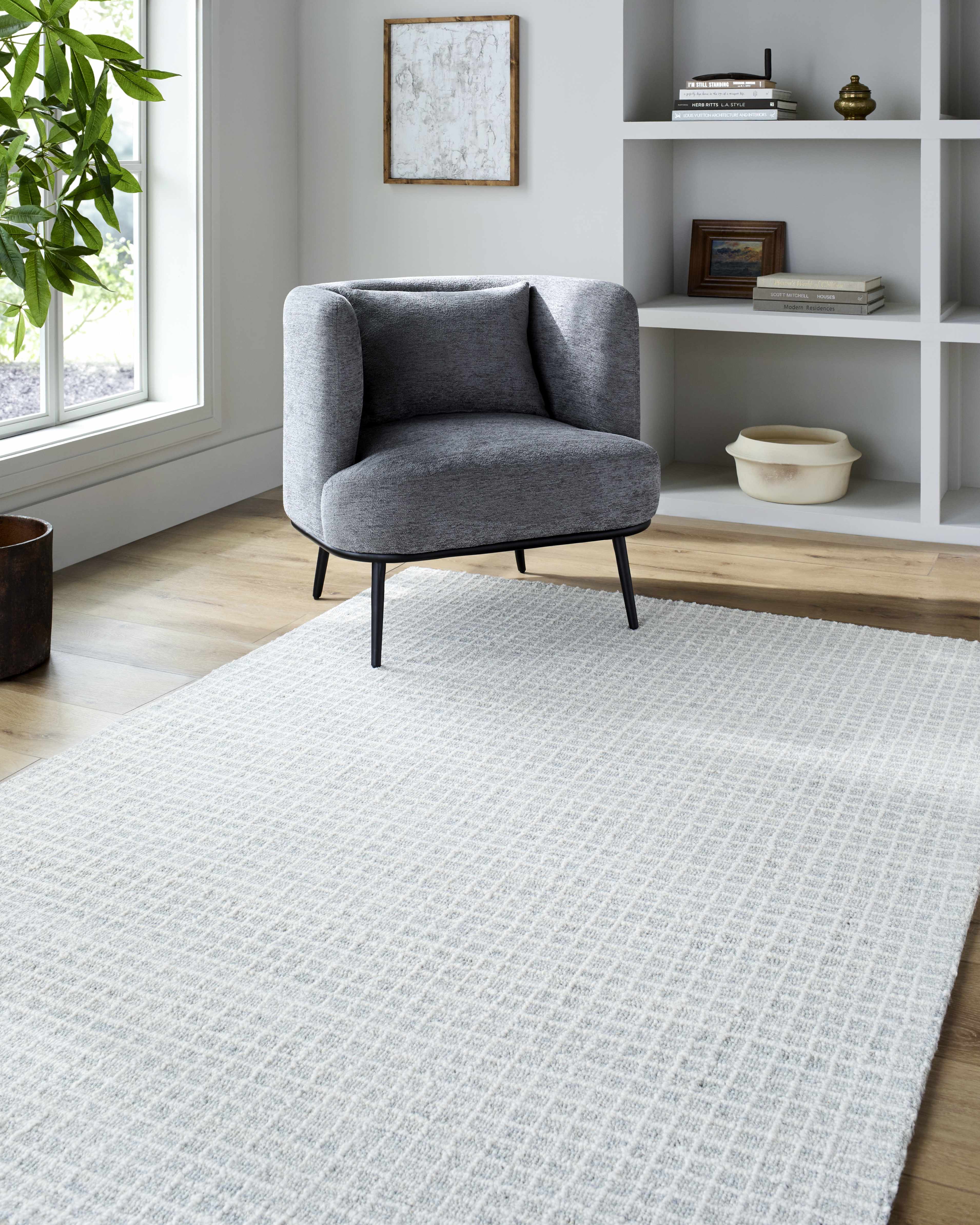 Anahid Soft Blue Area Rug - Image 2