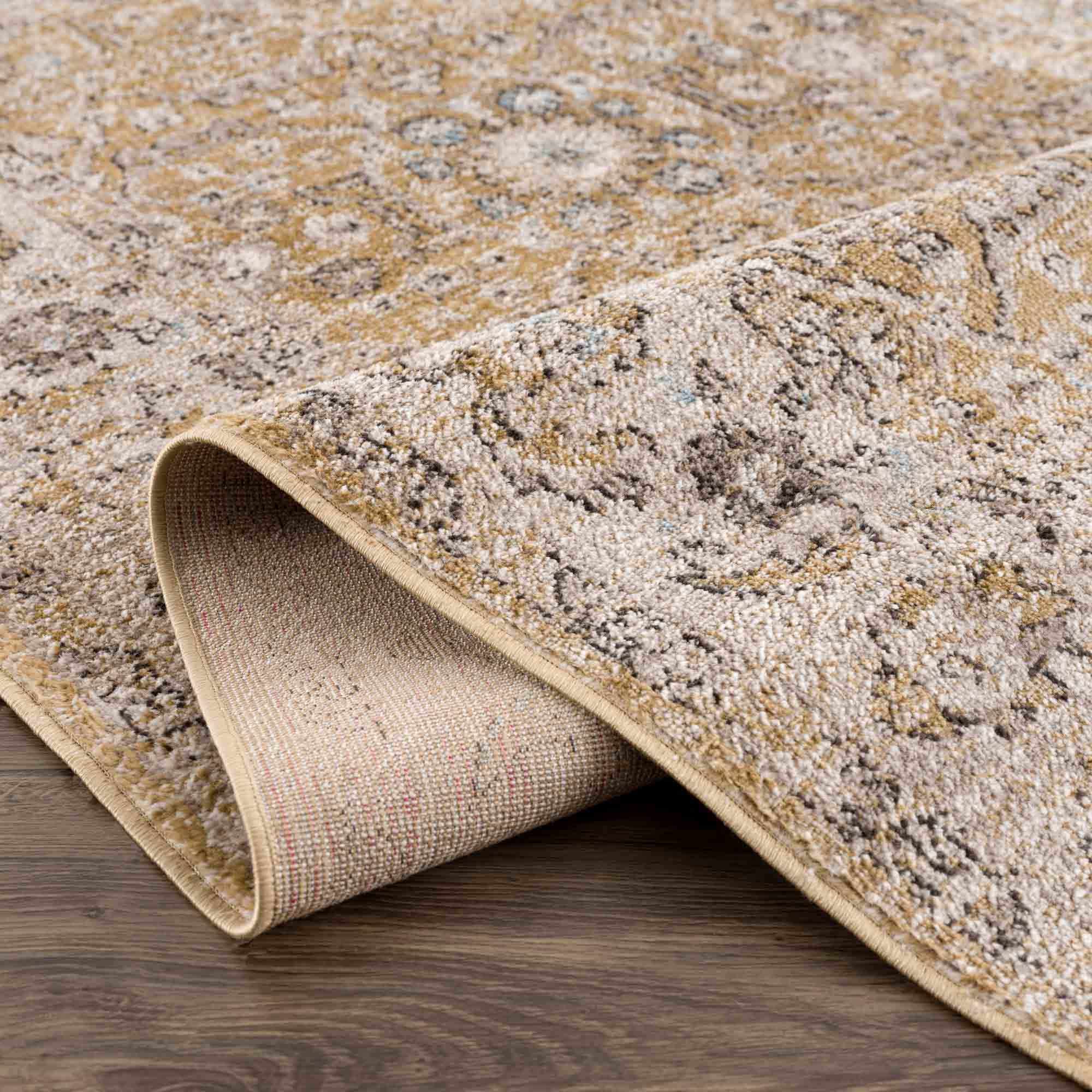 Anana Gold & Beige Area Rug - Clearance - Image 14