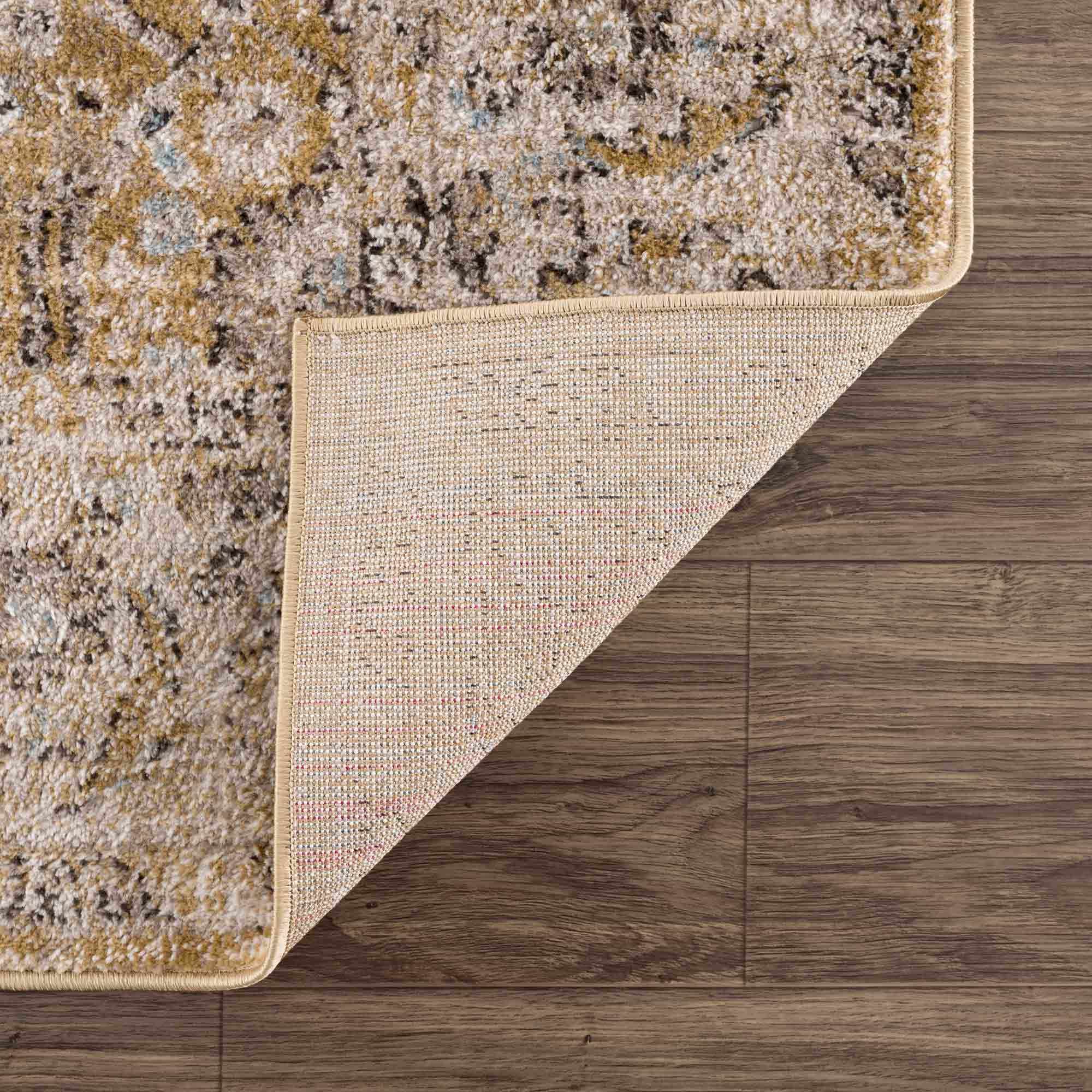 Anana Gold & Beige Area Rug - Clearance - Image 5