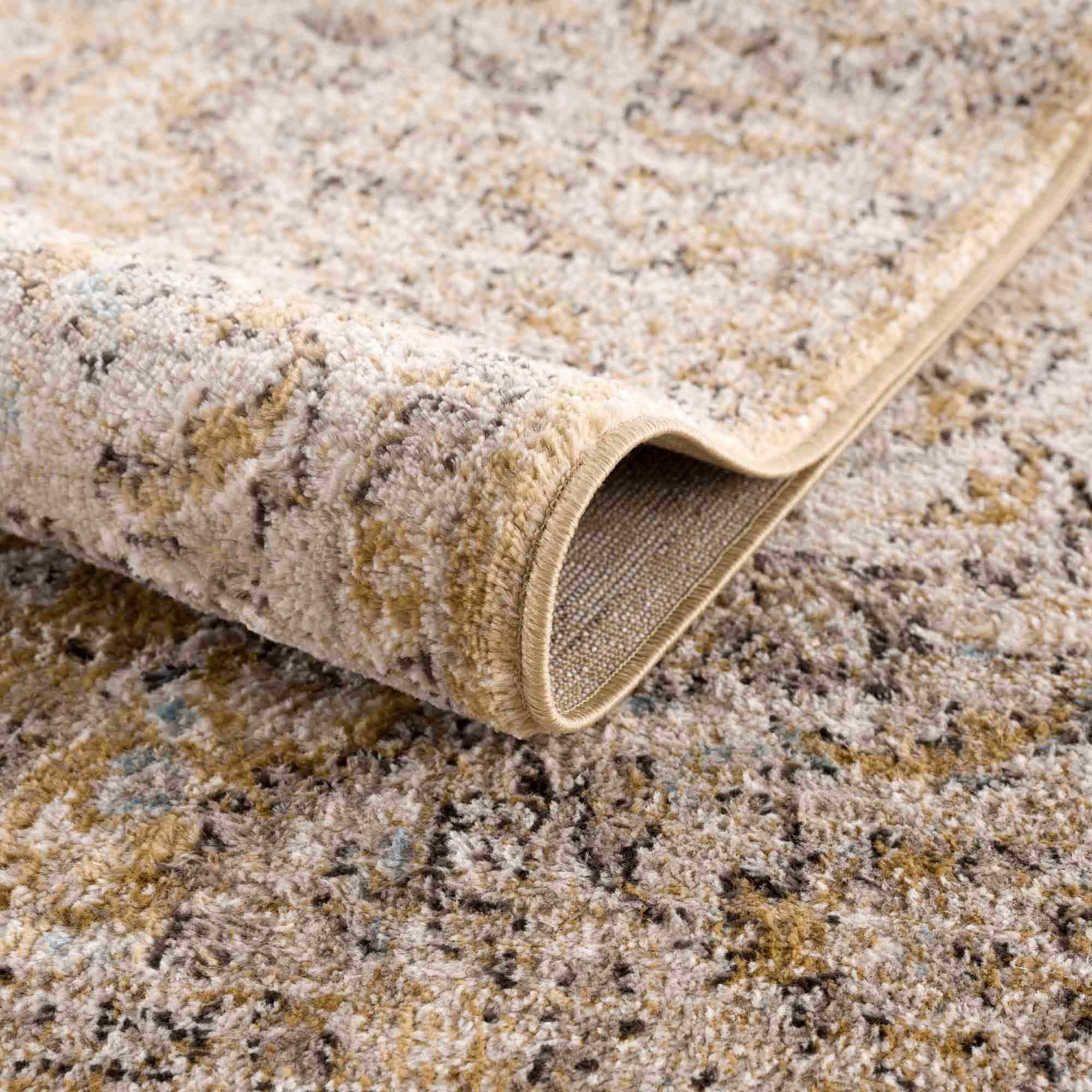 Anana Gold & Beige Area Rug - Clearance - Image 6
