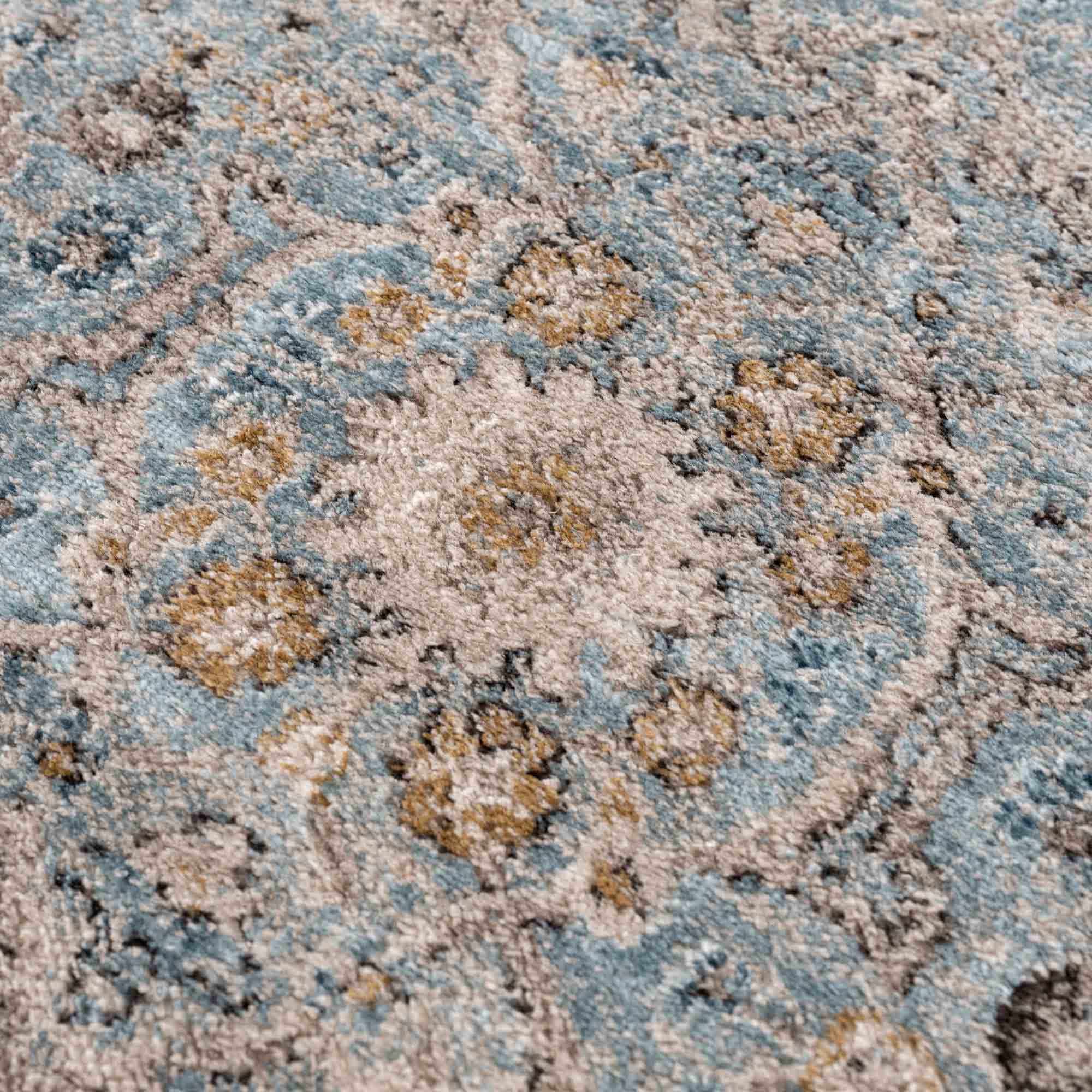 Anana Silver Blue & Beige Area Rug - Clearance - Image 12