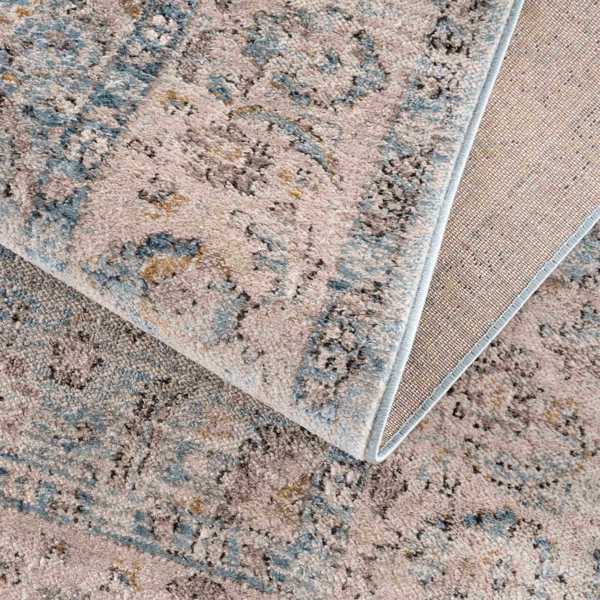 Anana Silver Blue & Beige Area Rug - Clearance - Image 14