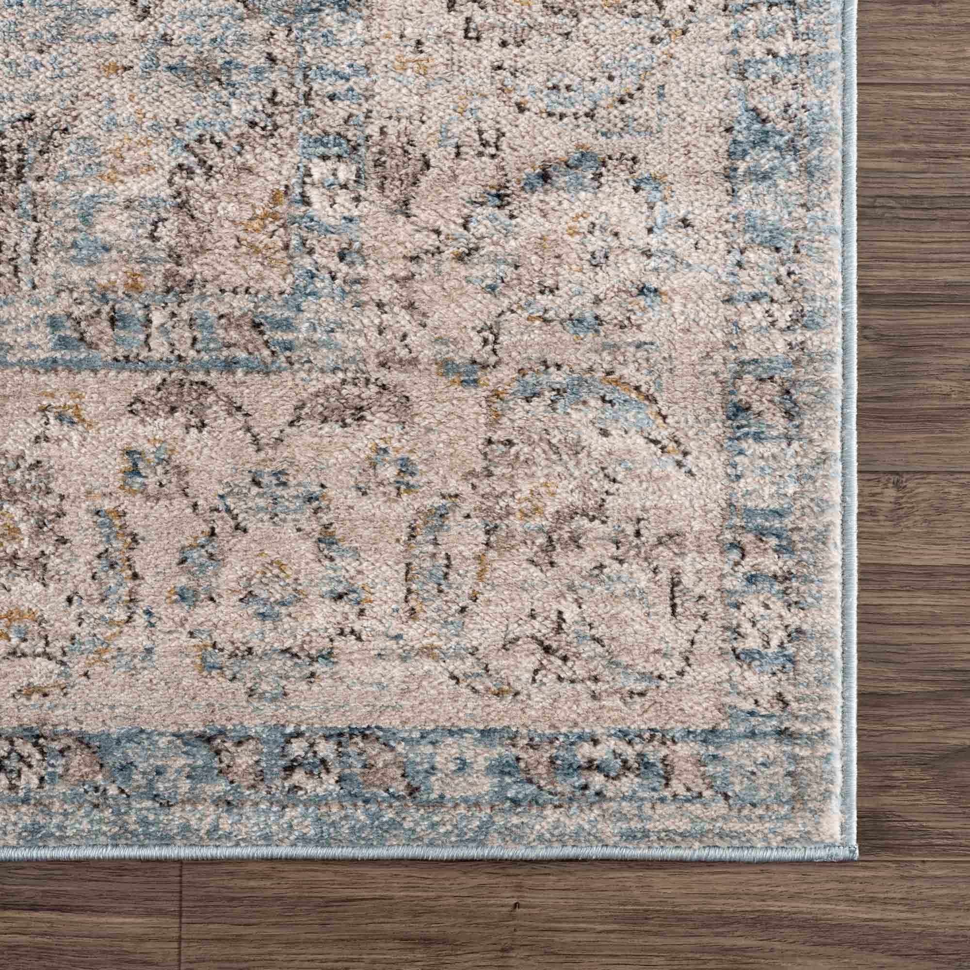 Anana Silver Blue & Beige Area Rug - Clearance - Image 8