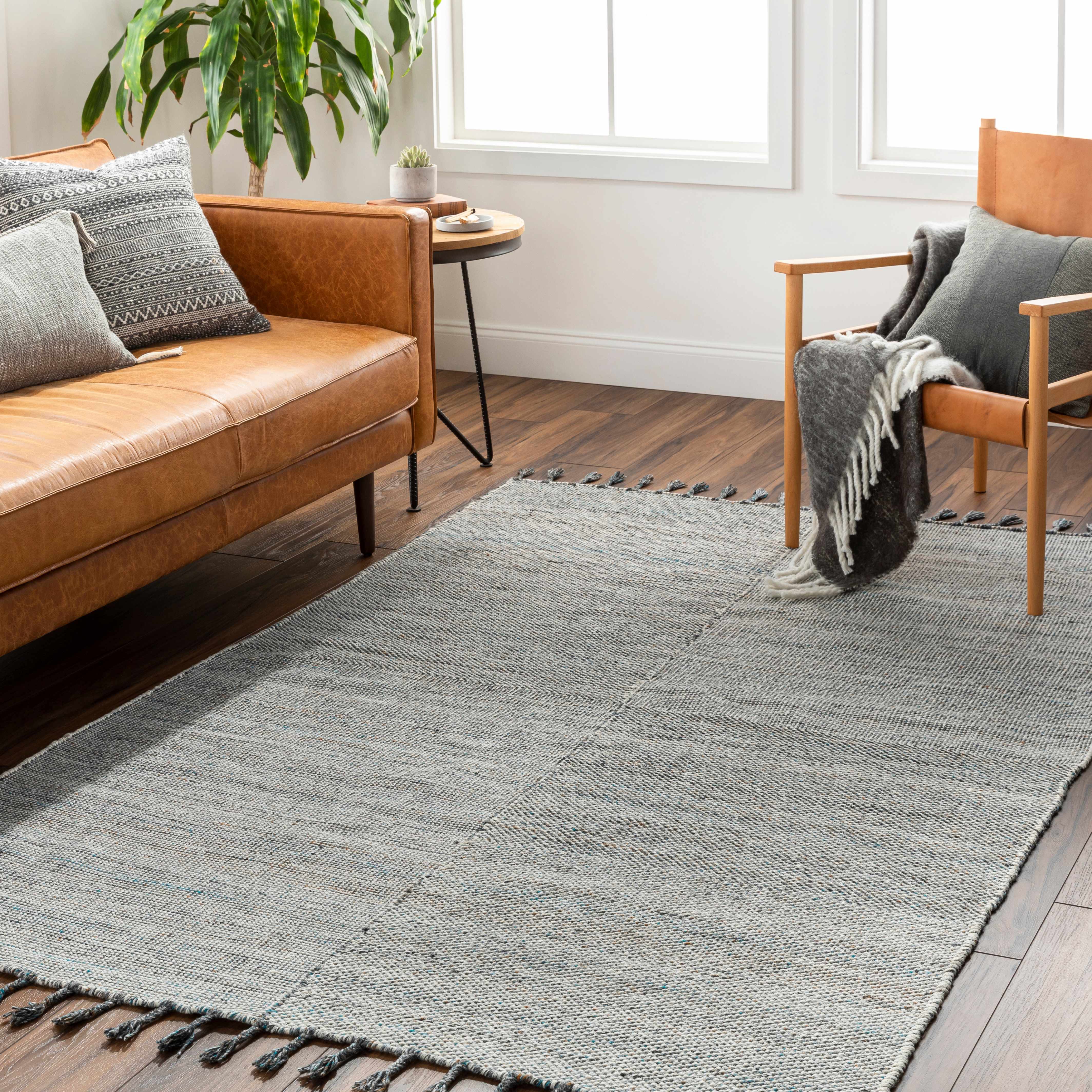 Anaya Beige & Teal Area Rug - Clearance - Image 2