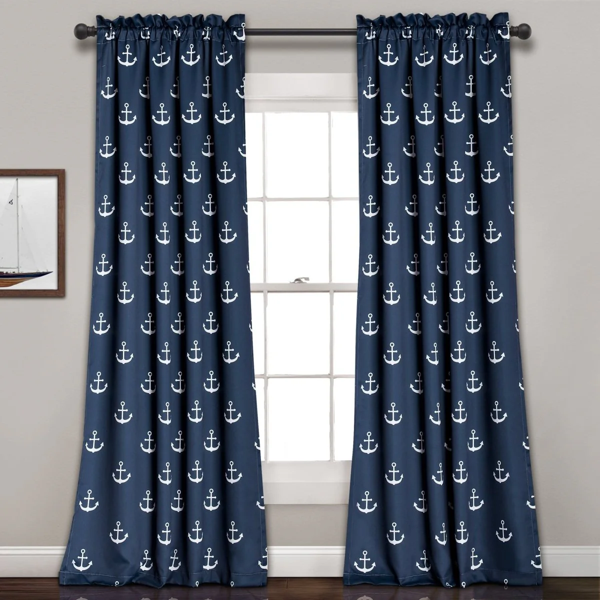 Anchor Light Filtering Window Curtain Set - Image 3