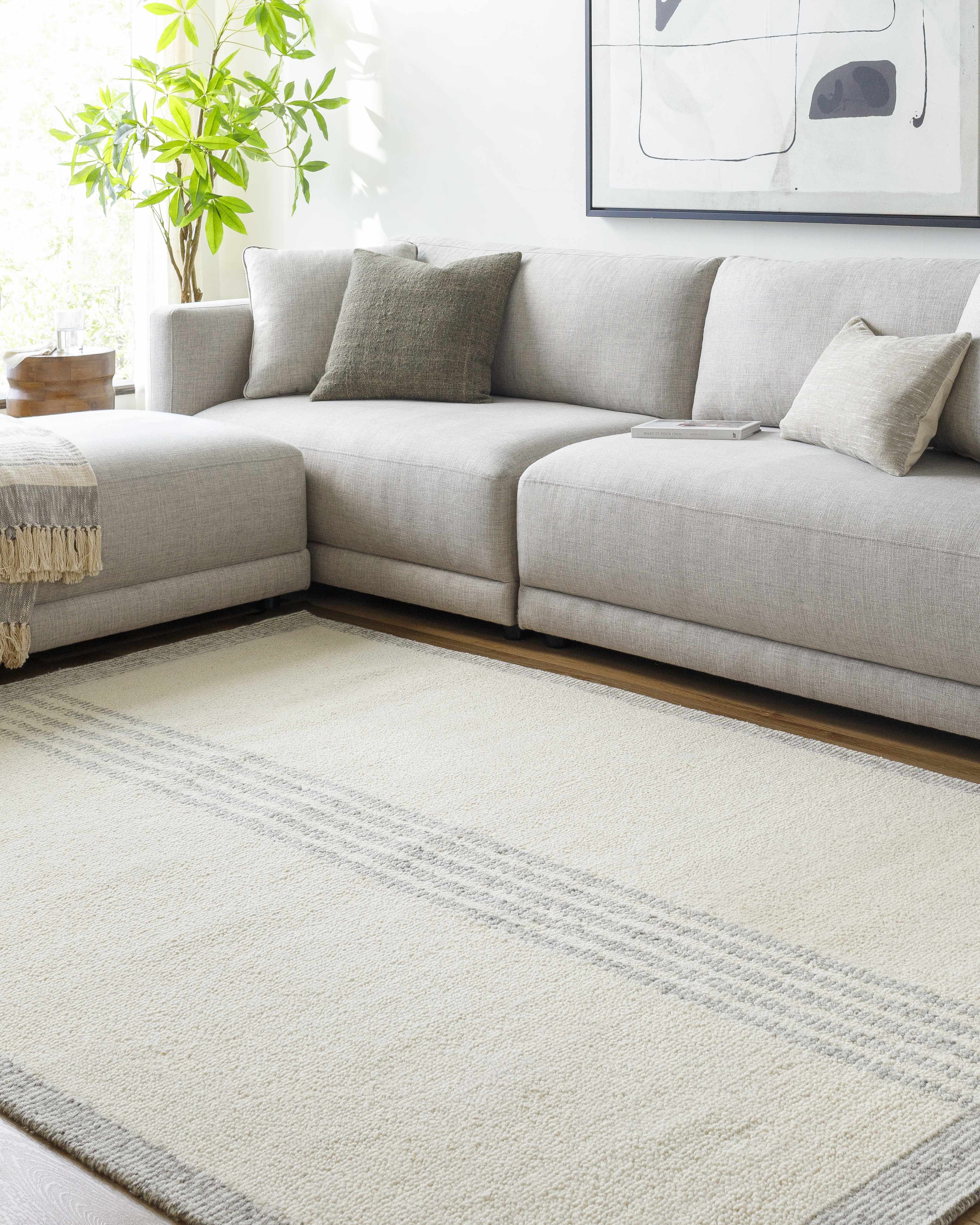 Ande Cream Area Rug - Image 2