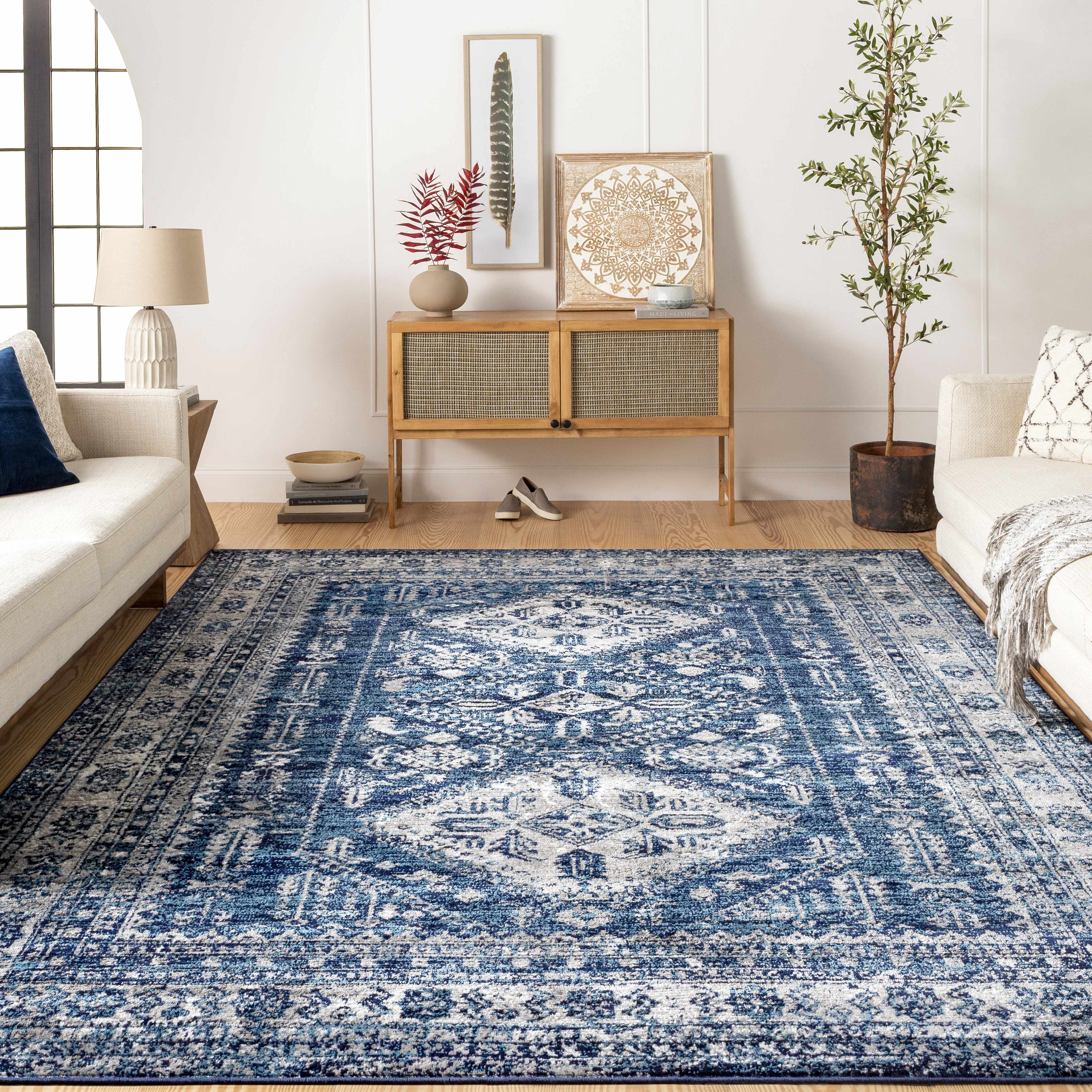 Andes Blue Area Rug - Image 11