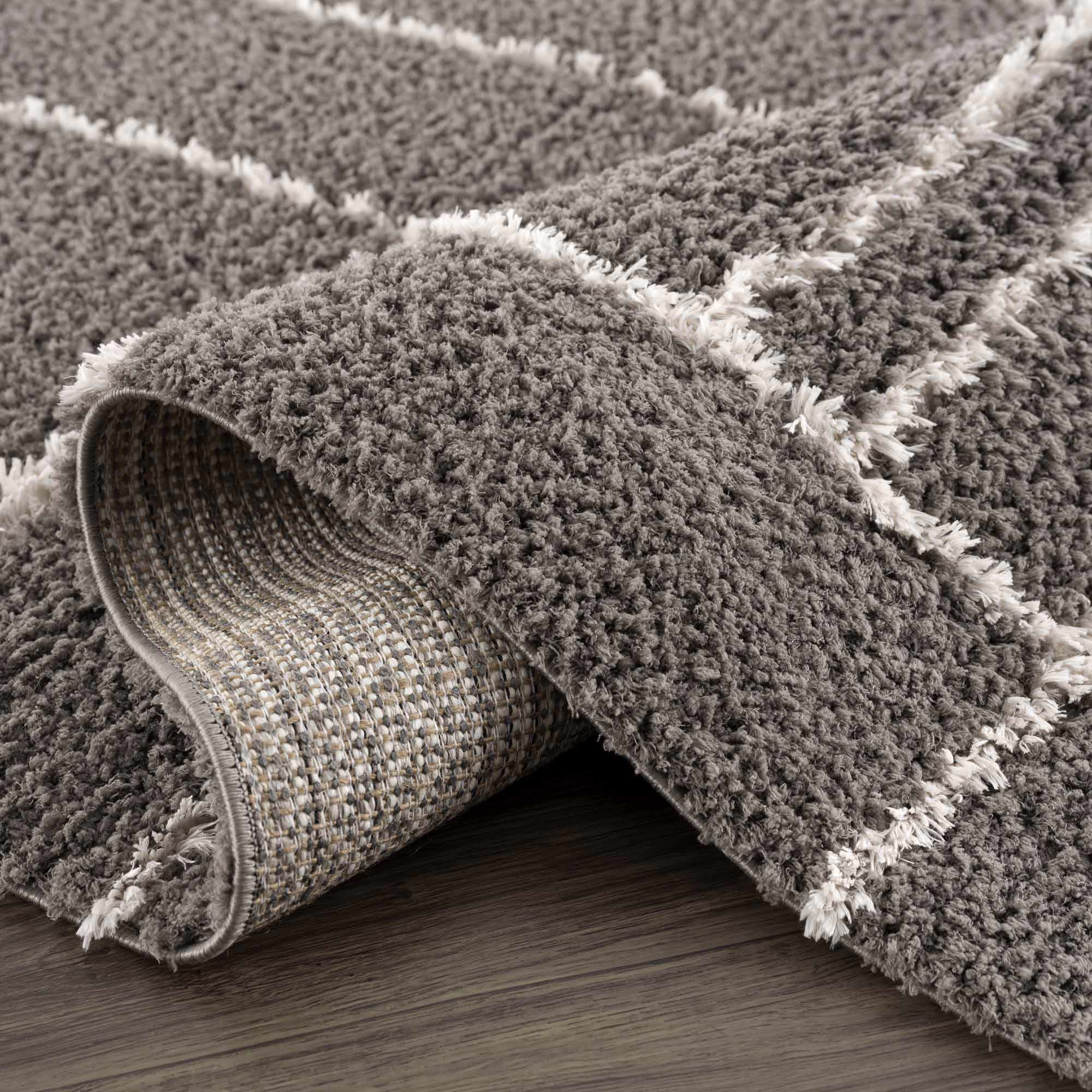 Andia Charcoal Area Rug - Clearance - Image 6