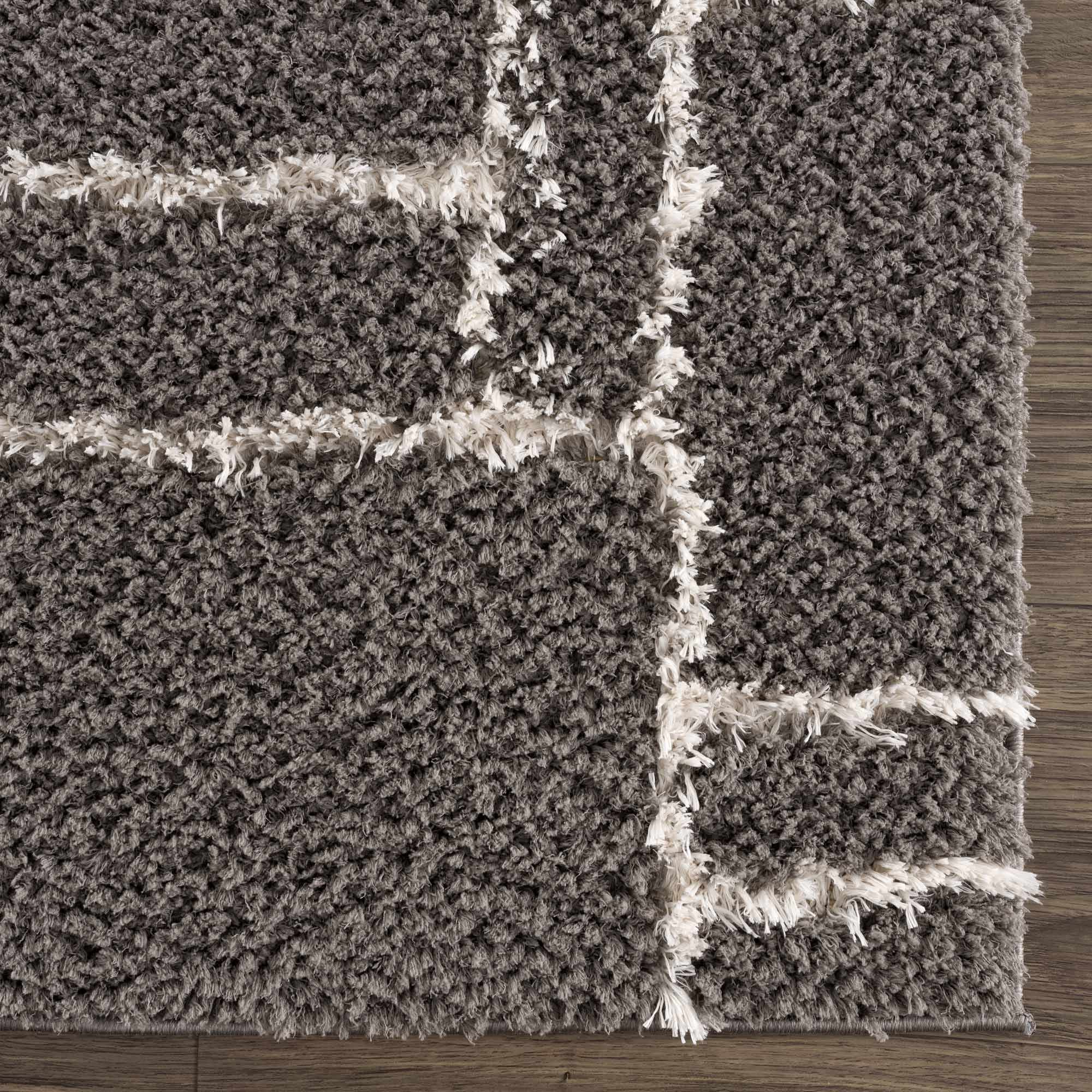 Andia Charcoal Area Rug - Clearance - Image 8