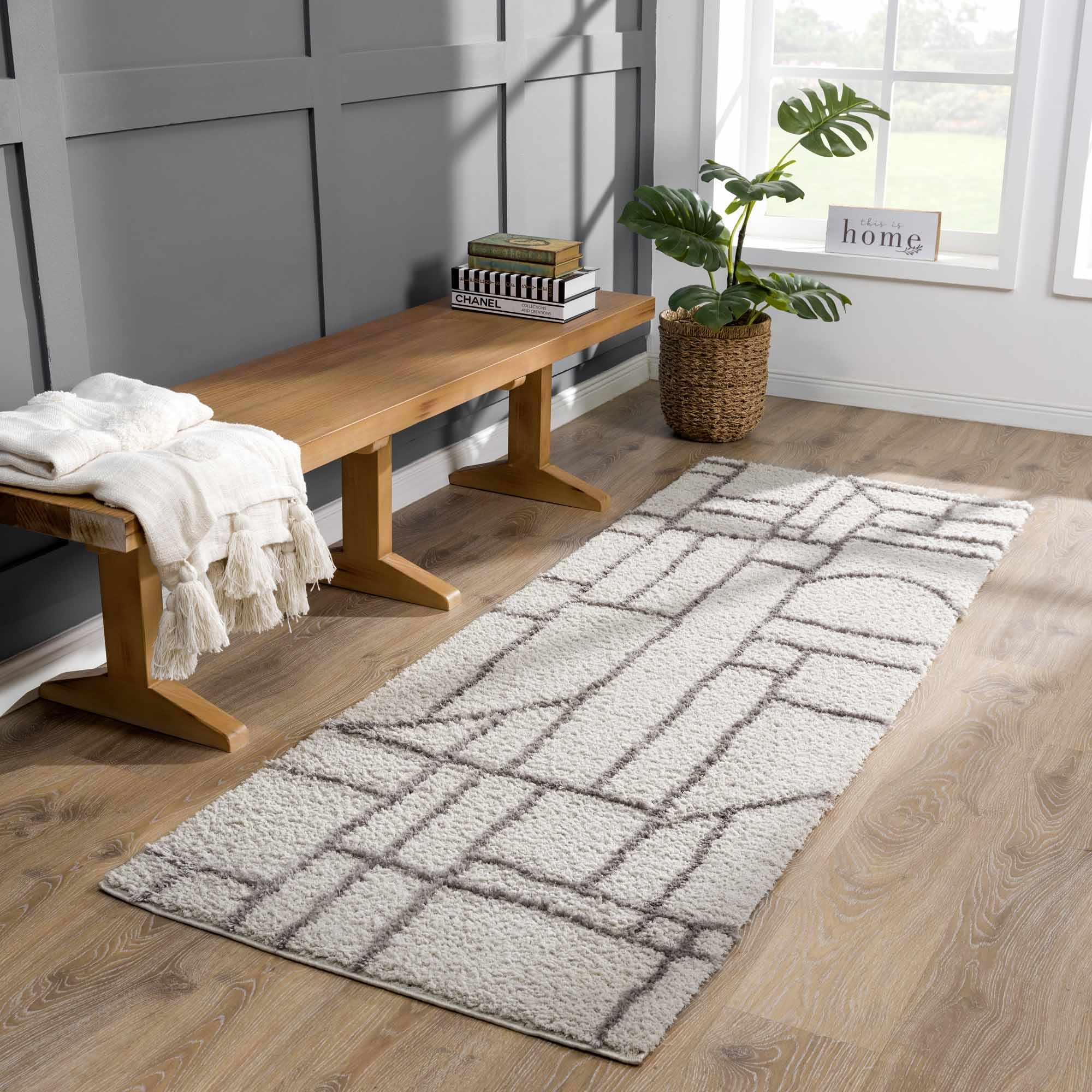 Andia Gray Area Rug - Clearance - Image 10