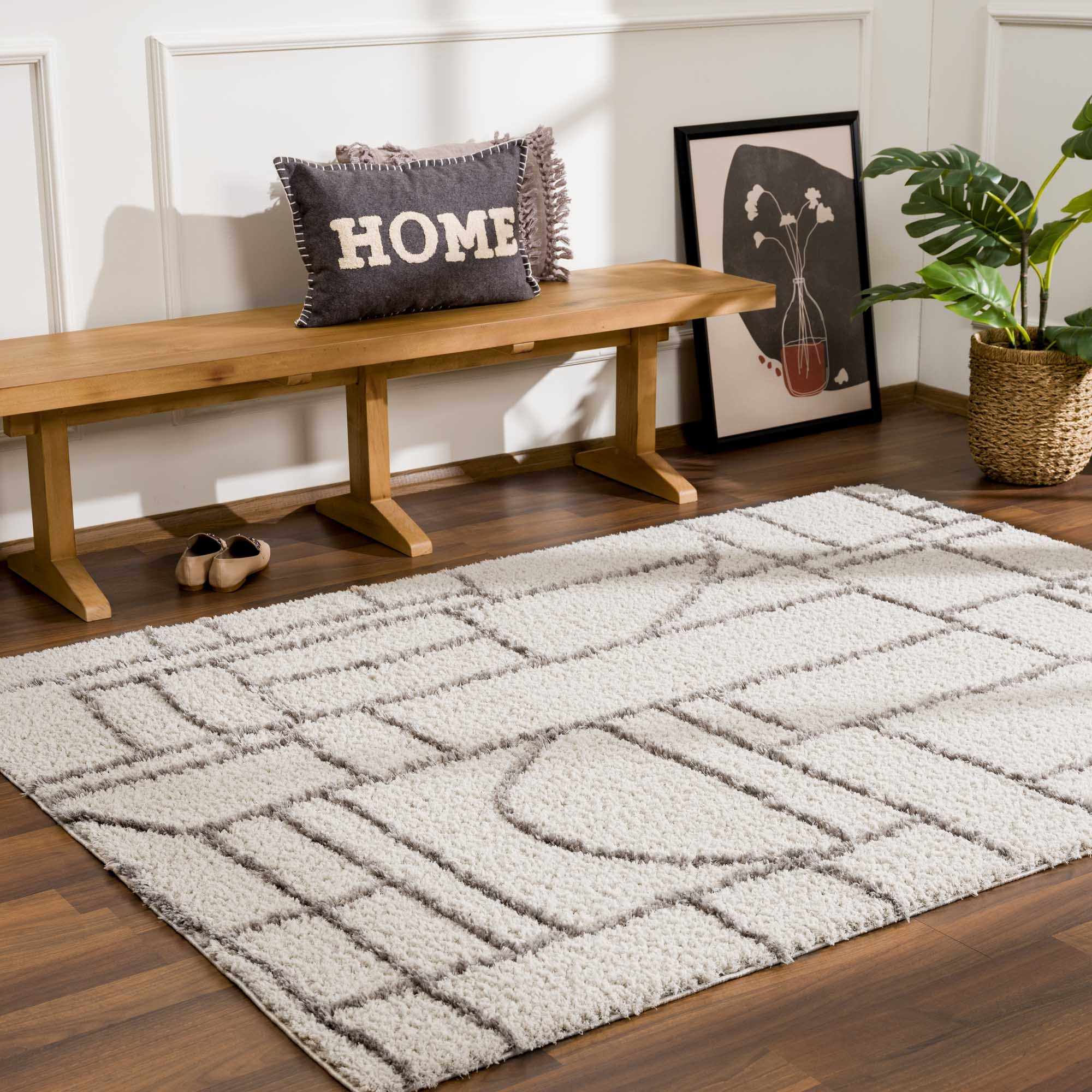 Andia Gray Area Rug - Clearance - Image 14