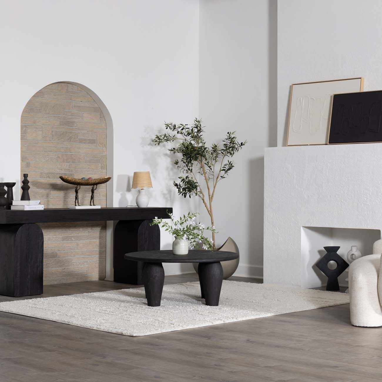 Andia Plush Grid Rug - Clearance - Image 3