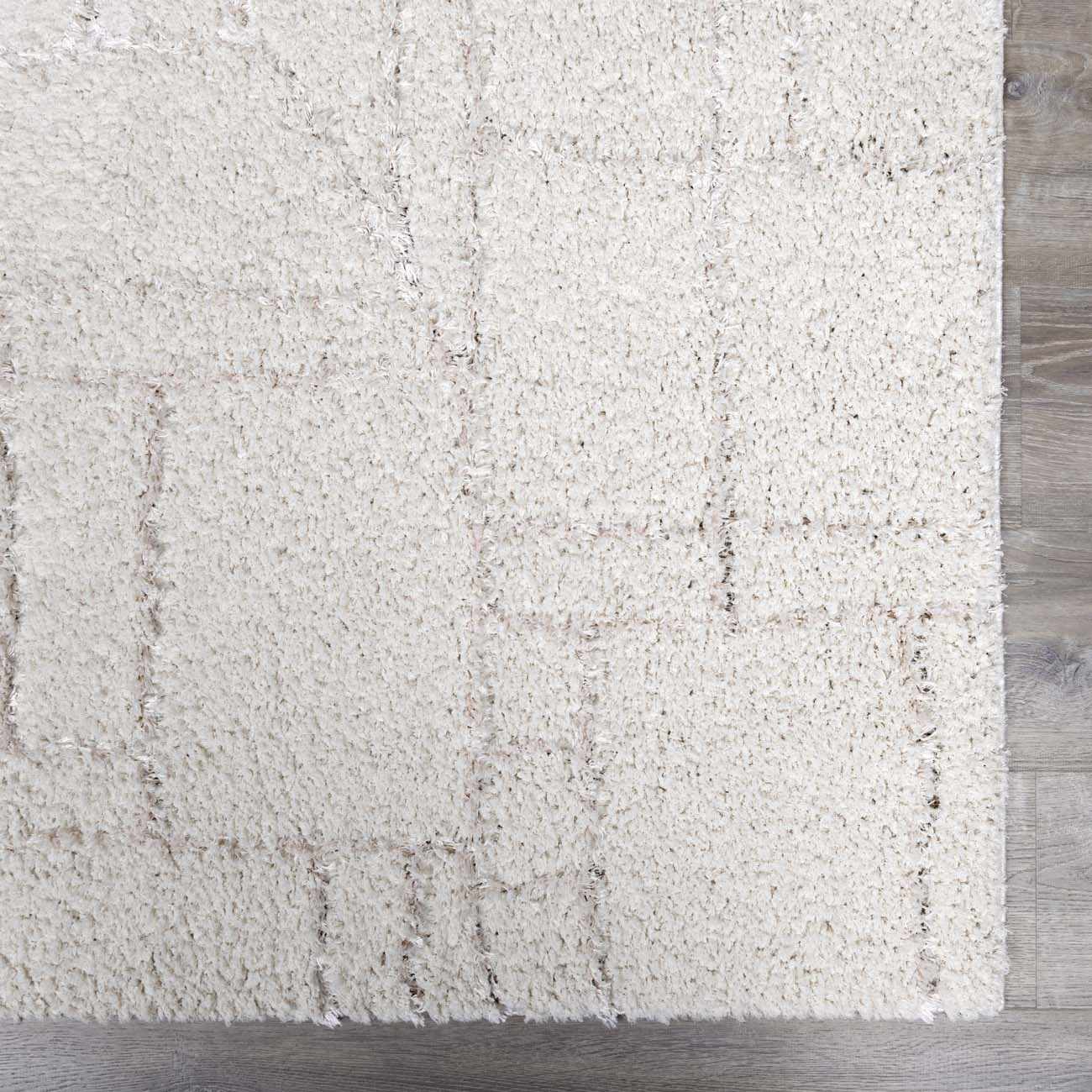 Andia Plush Grid Rug - Clearance - Image 7