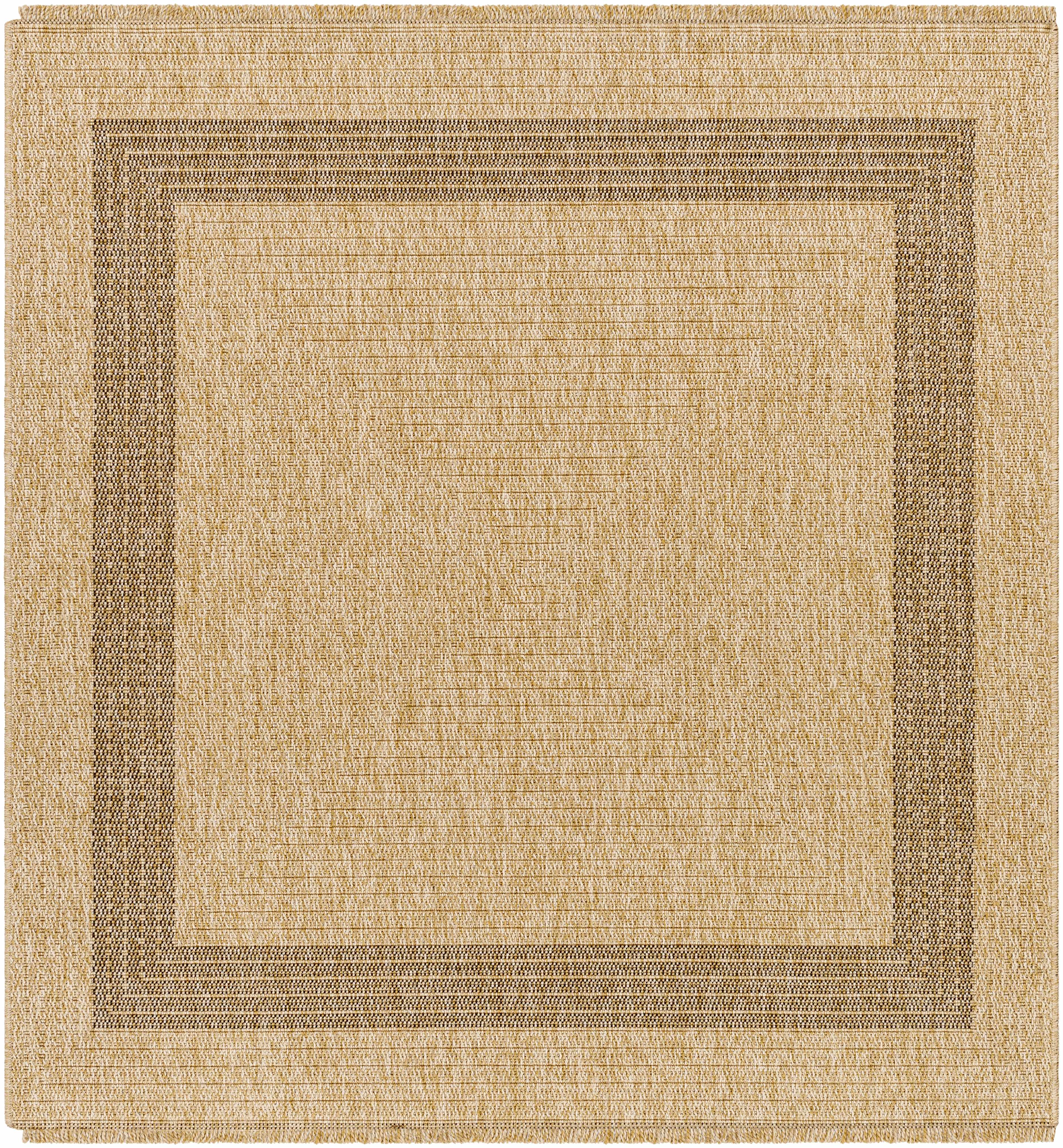 Andie Bordered Faux Jute Rug - Image 3