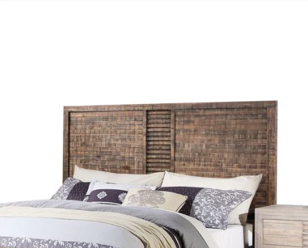 Andria Reclaimed Oak Finish Queen Bed - Image 3