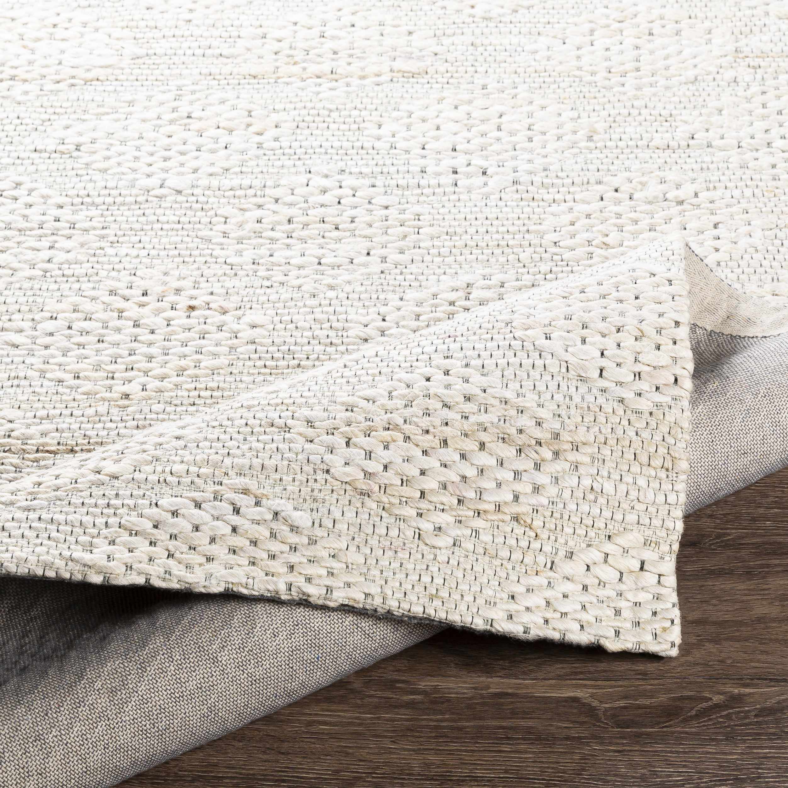 Angaston Beige Hand-Woven Jute Rug - Image 6