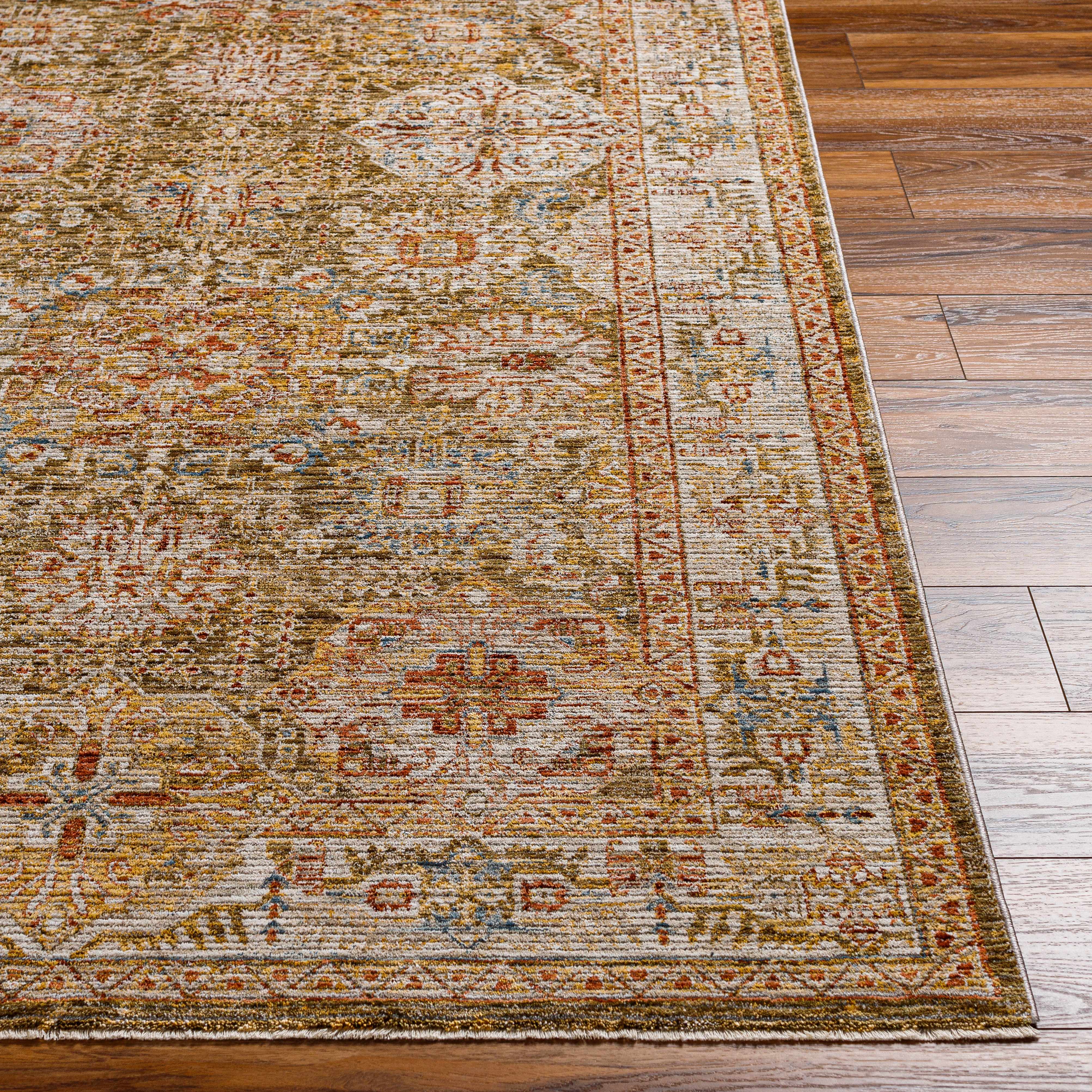 Ange Tan Rich Textured Traditional Rug - Image 3