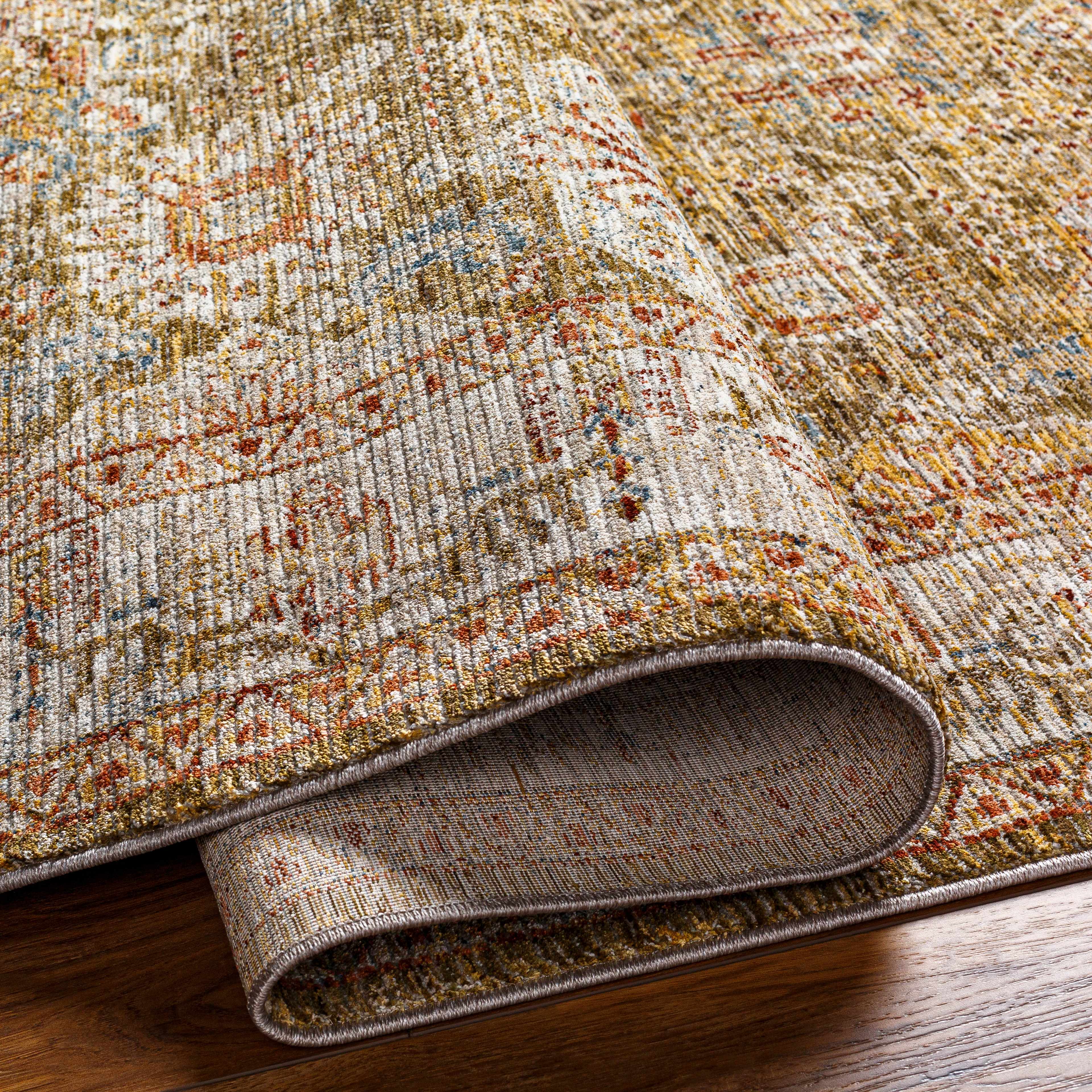 Ange Tan Rich Textured Traditional Rug - Image 5