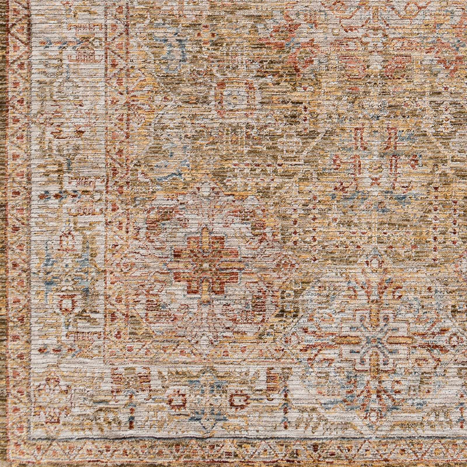 Ange Tan Rich Textured Traditional Rug - Image 7