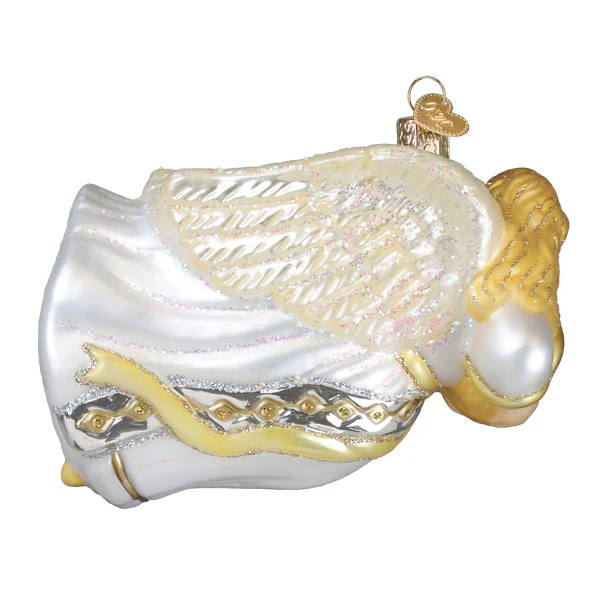 Angel With Heart Ornament - Image 2