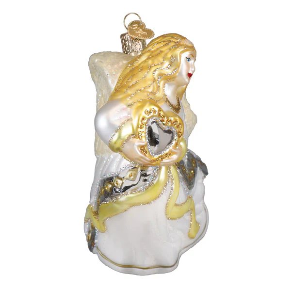 Angel With Heart Ornament - Image 3