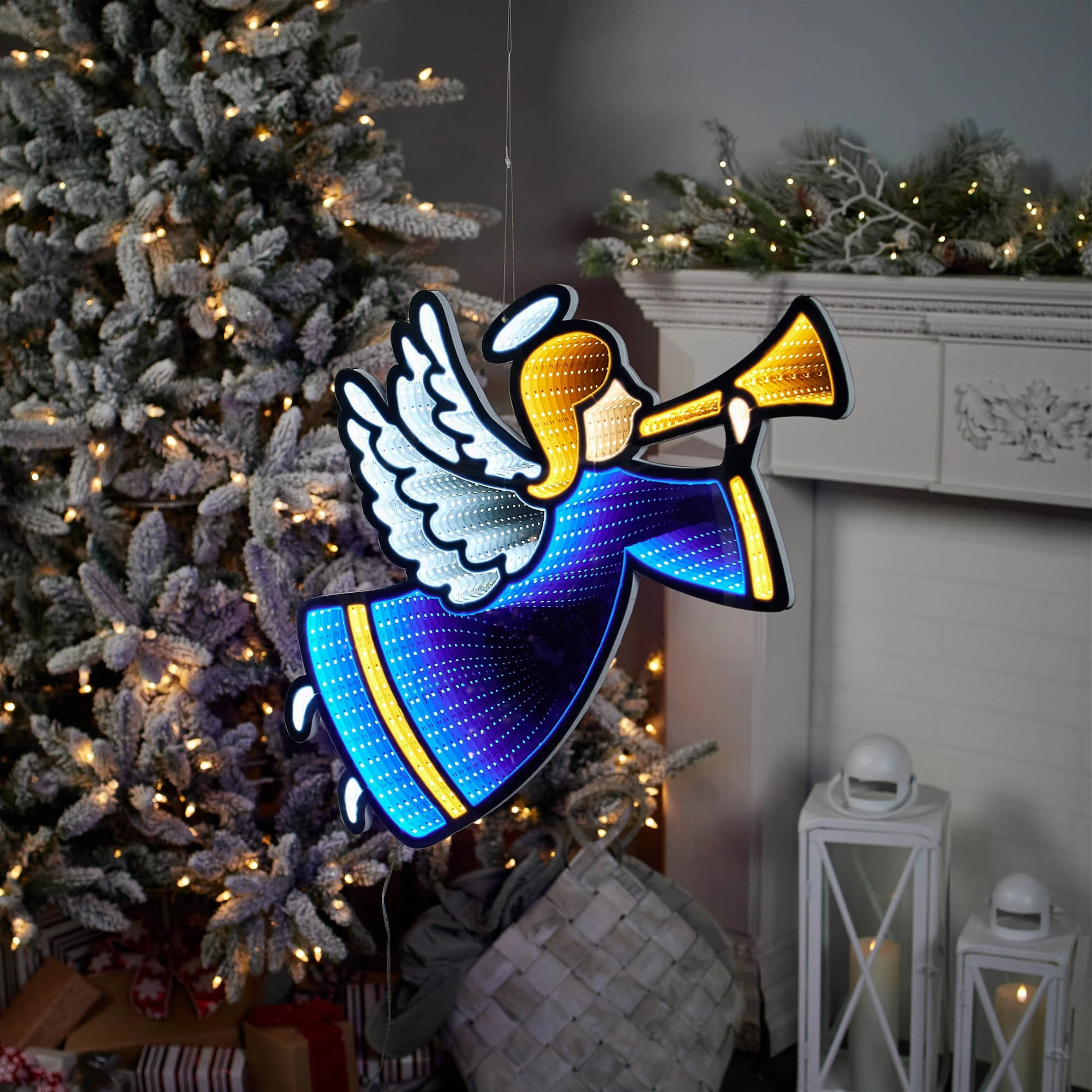 Angel with Horn Ekkolight 24.5"H - Image 2