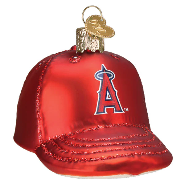 Angels Baseball Cap Ornament - Image 3