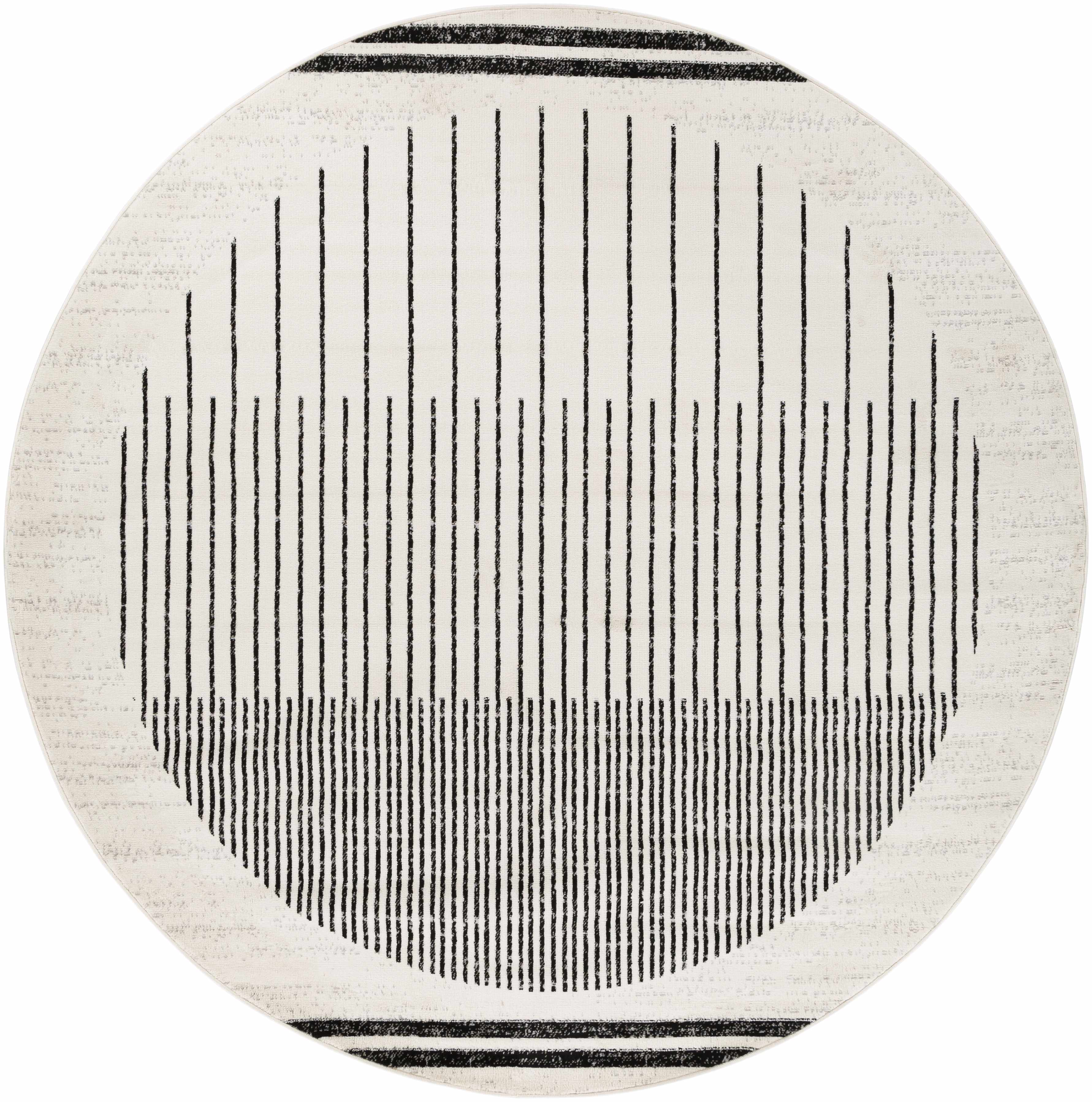 Angus Black&White Geometric Area Rug - Image 14