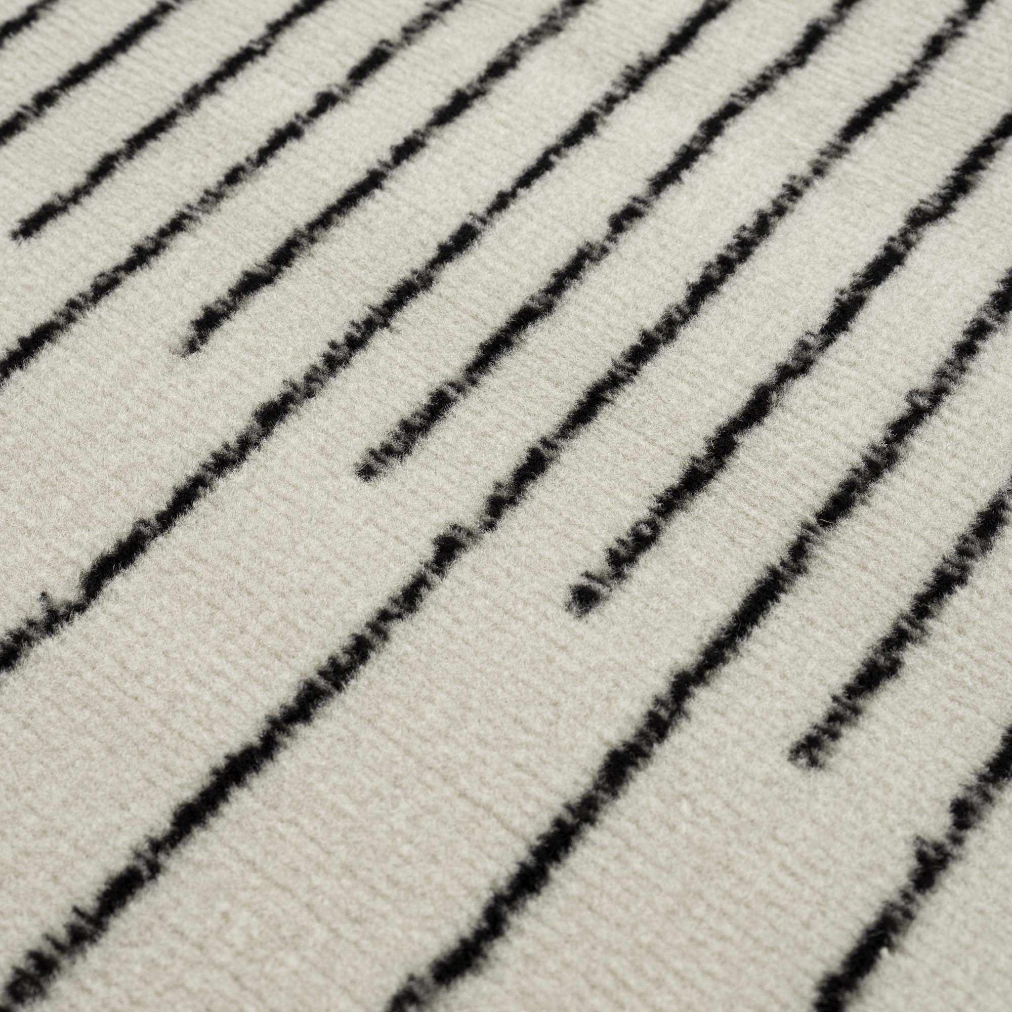 Angus Black&White Geometric Area Rug - Image 15