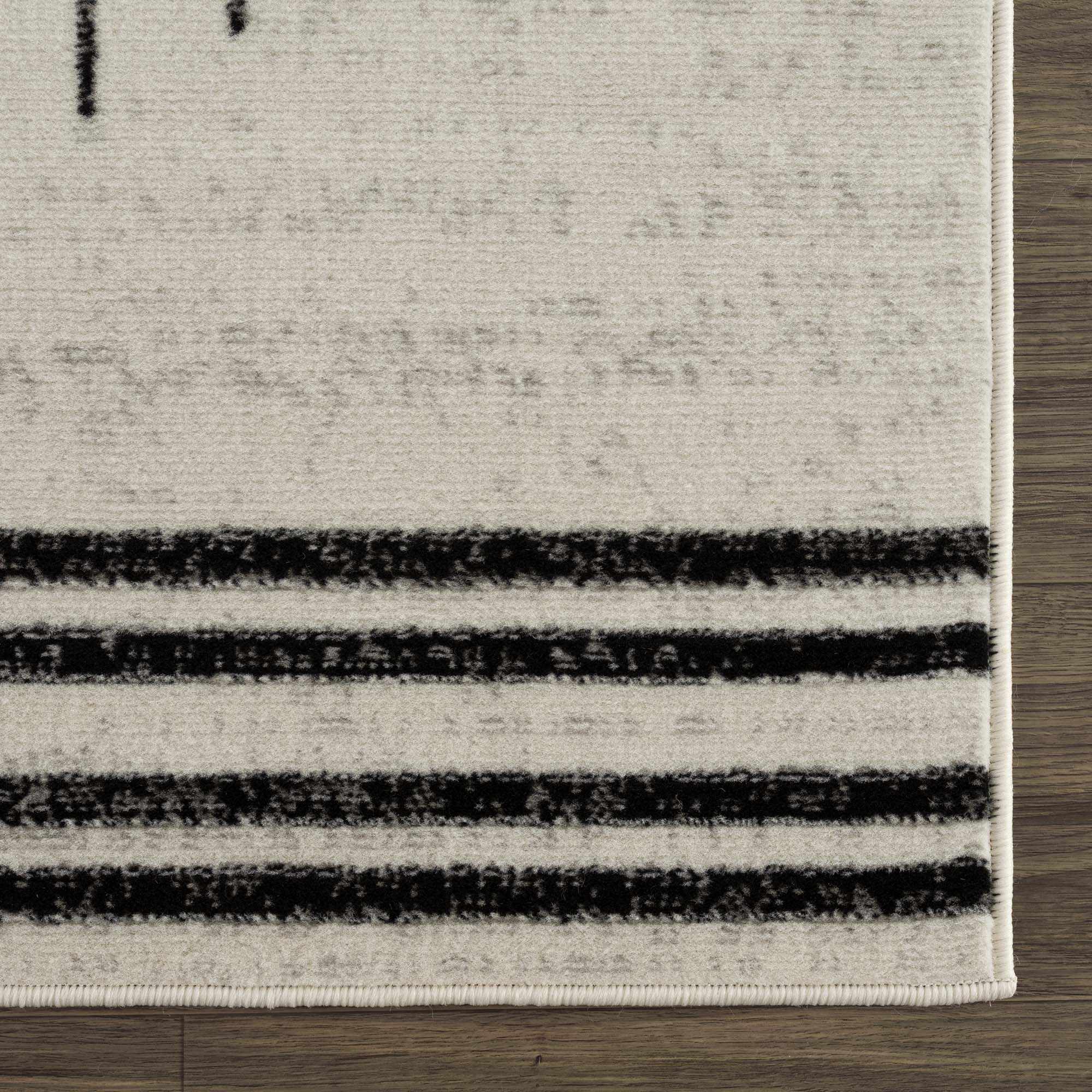 Angus Black&White Geometric Area Rug - Image 8