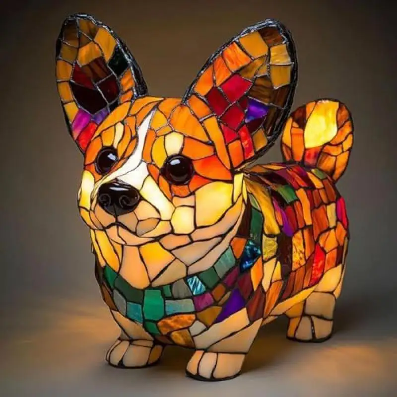 Animal Resin Night Light LED Bedside Lamp Cute Nightstand Lamp Bedroom Living Room - Image 11
