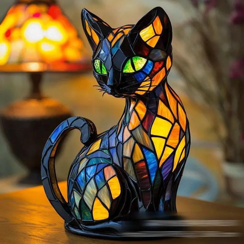 Animal Resin Night Light LED Bedside Lamp Cute Nightstand Lamp Bedroom Living Room - Image 12