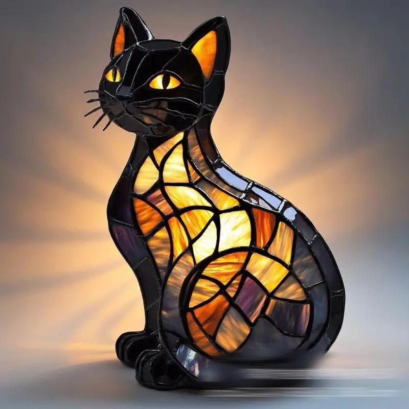 Animal Resin Night Light LED Bedside Lamp Cute Nightstand Lamp Bedroom Living Room - Image 15